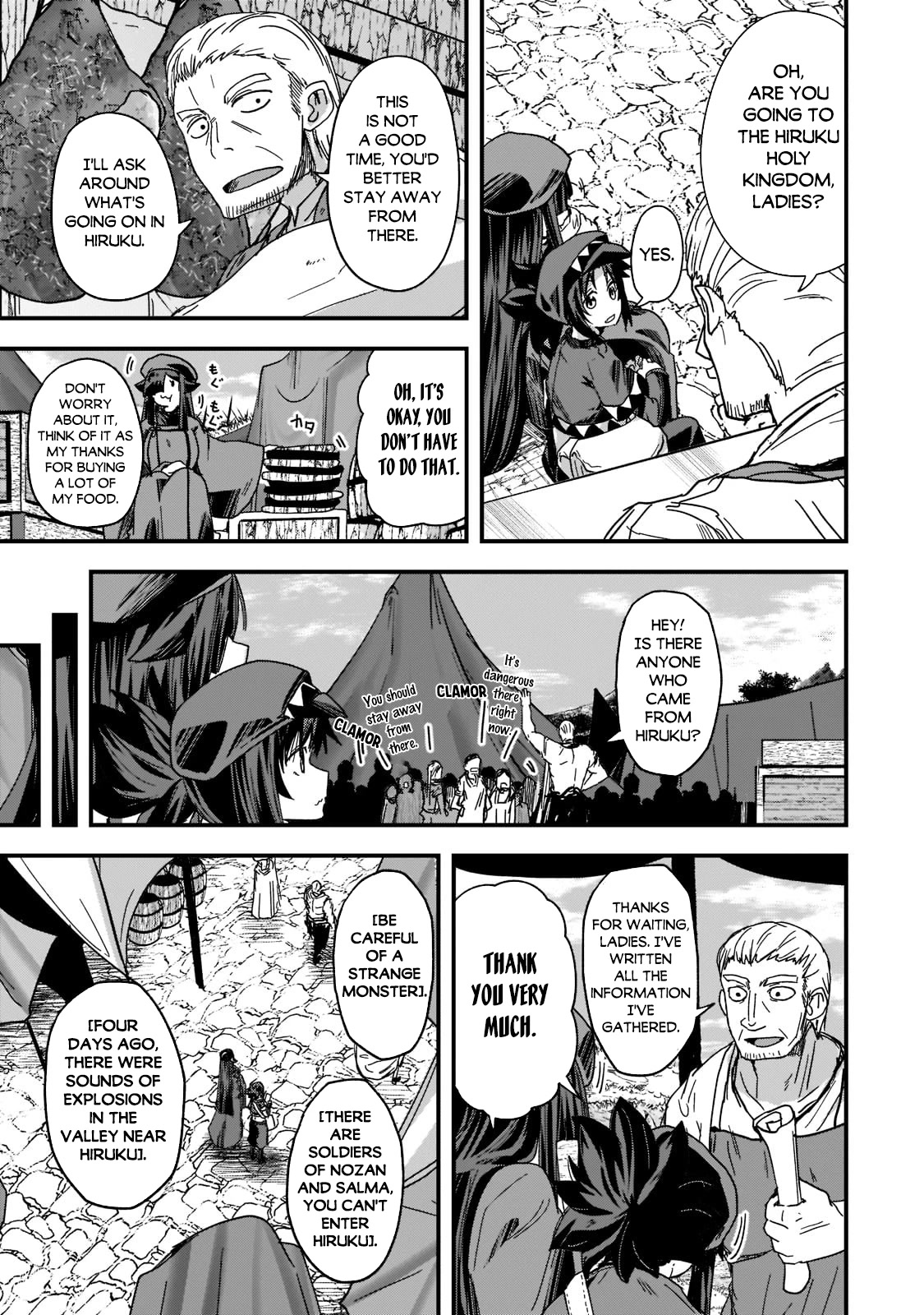 Gaikotsu Kishi-sama, Tadaima Isekai e Odekake-chuu Chapter 56 page 14 - Chapter 56