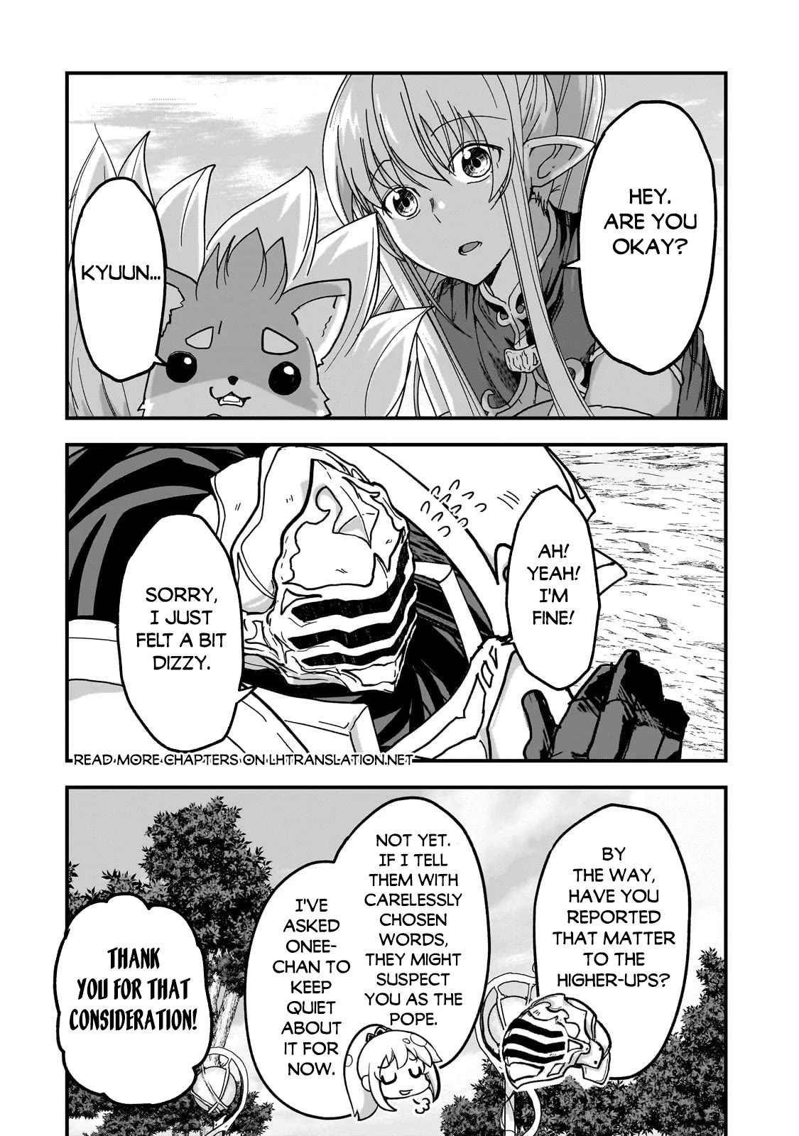 Gaikotsu Kishi-sama, Tadaima Isekai e Odekake-chuu Chapter 59 page 11 - Chapter 59