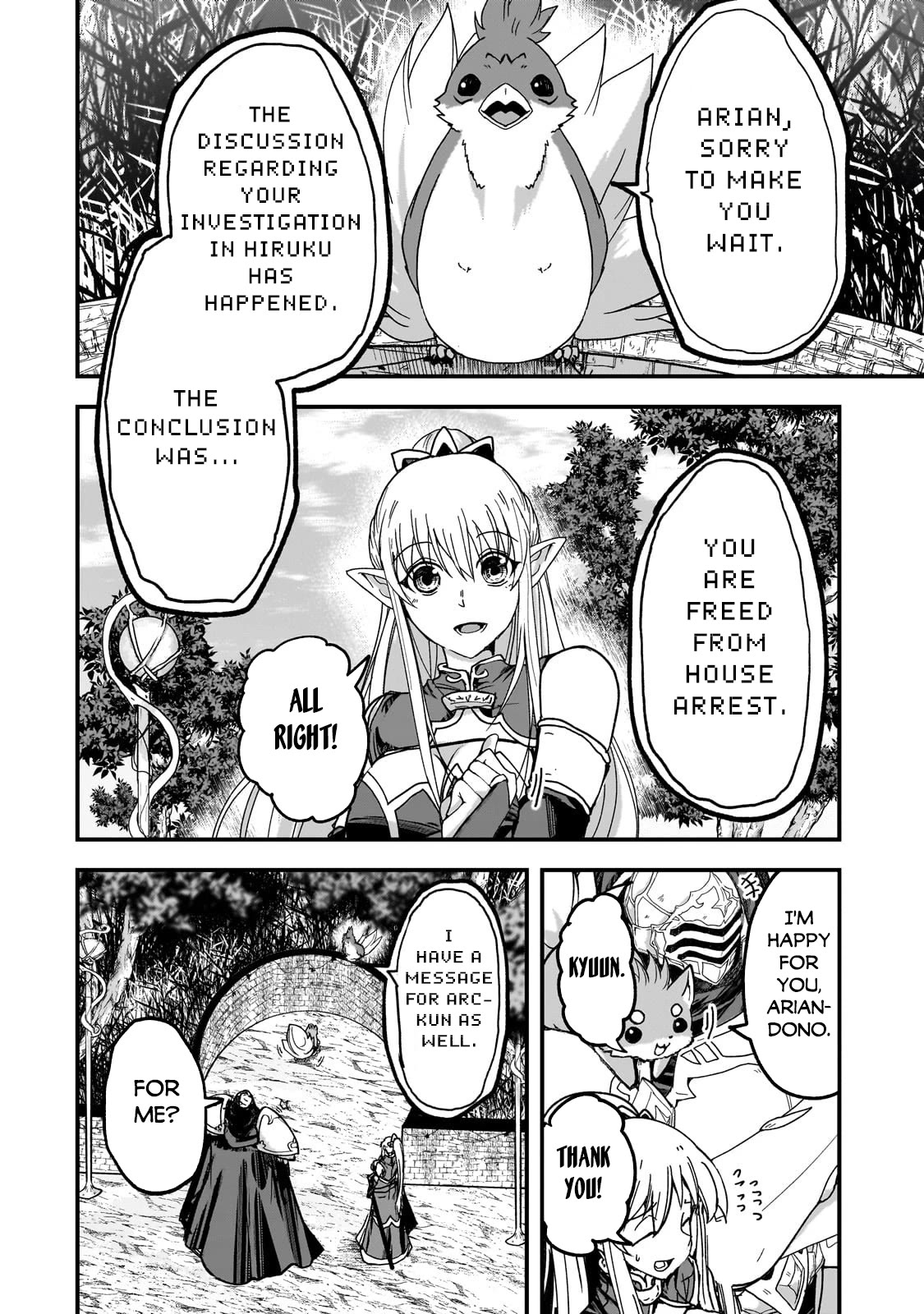 Gaikotsu Kishi-sama, Tadaima Isekai e Odekake-chuu Chapter 59 page 13 - Chapter 59