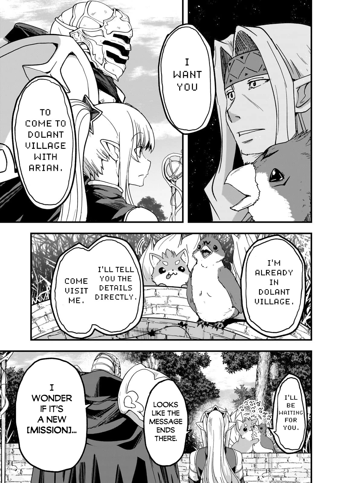 Gaikotsu Kishi-sama, Tadaima Isekai e Odekake-chuu Chapter 59 page 14 - Chapter 59
