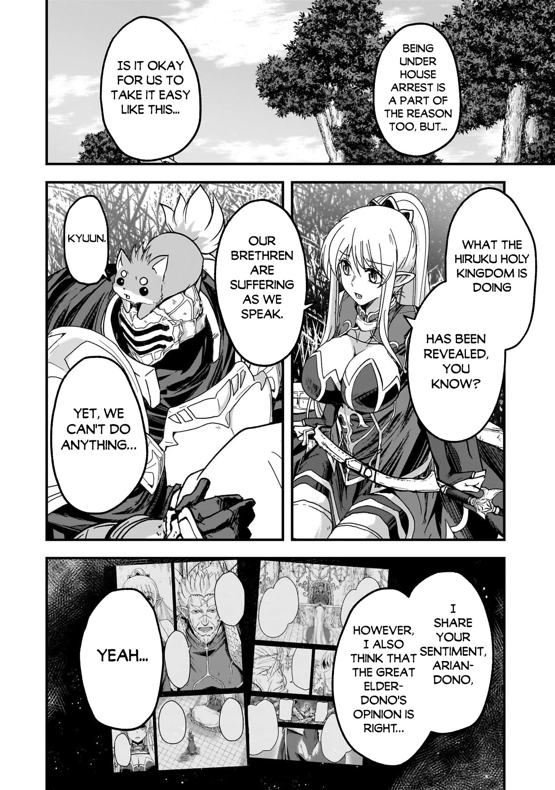 Gaikotsu Kishi-sama, Tadaima Isekai e Odekake-chuu Chapter 59 page 7 - Chapter 59