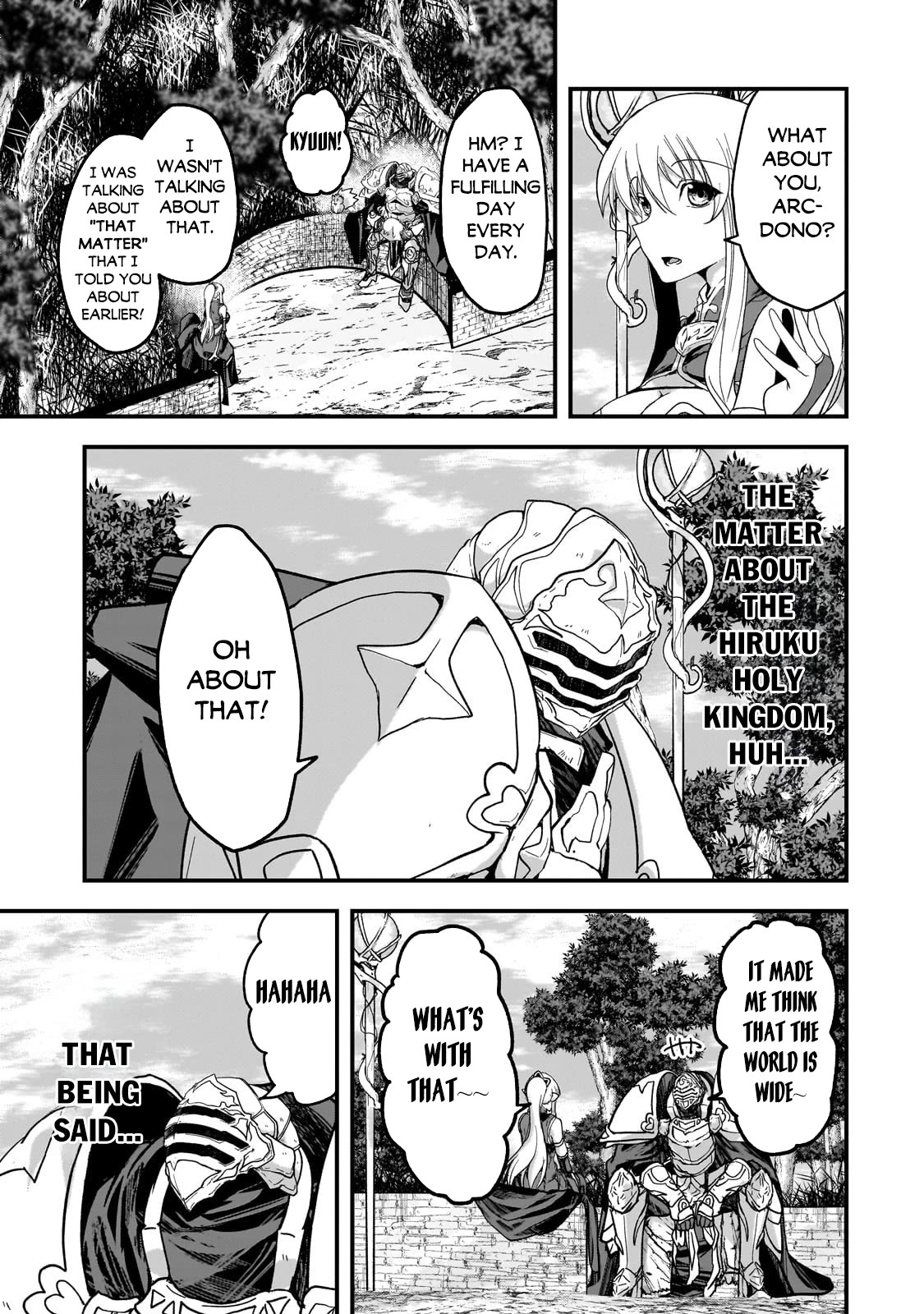 Gaikotsu Kishi-sama, Tadaima Isekai e Odekake-chuu Chapter 59 page 8 - Chapter 59