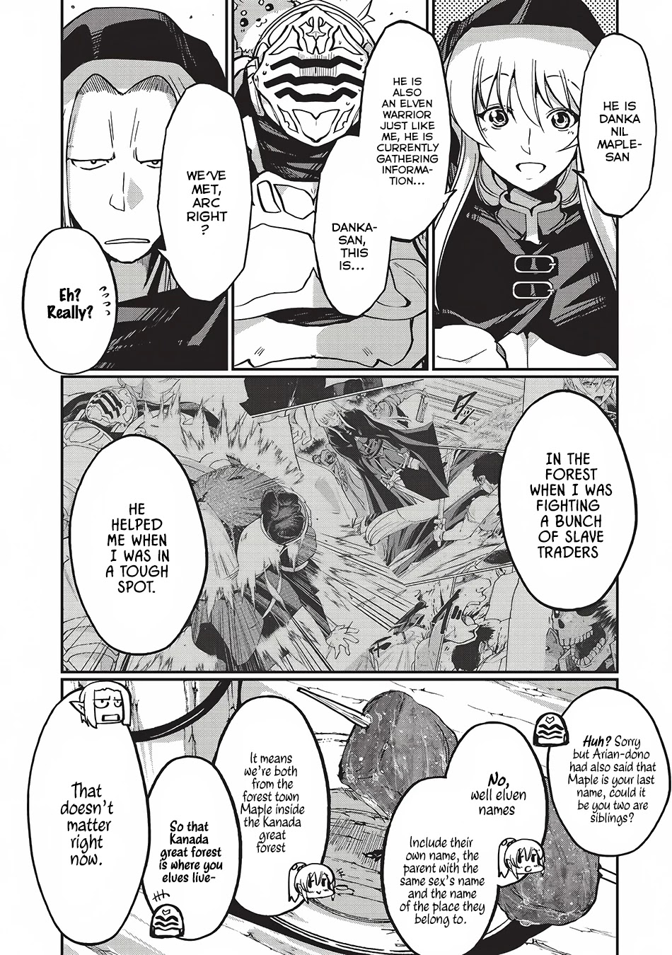 Gaikotsu Kishi-sama, Tadaima Isekai e Odekake-chuu Chapter 6 page 11 - Chapter 6
