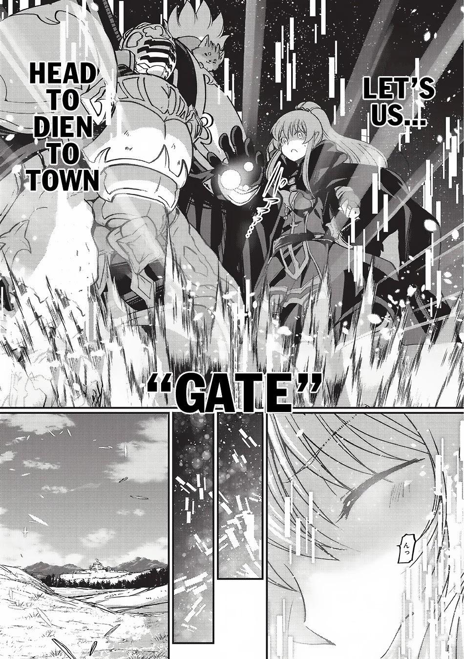 Gaikotsu Kishi-sama, Tadaima Isekai e Odekake-chuu Chapter 6 page 2 - Chapter 6