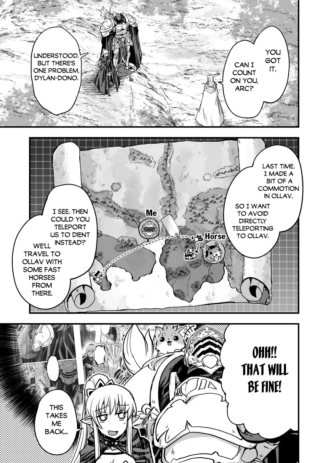 Gaikotsu Kishi-sama, Tadaima Isekai e Odekake-chuu Chapter 60 page 10 - Chapter 60