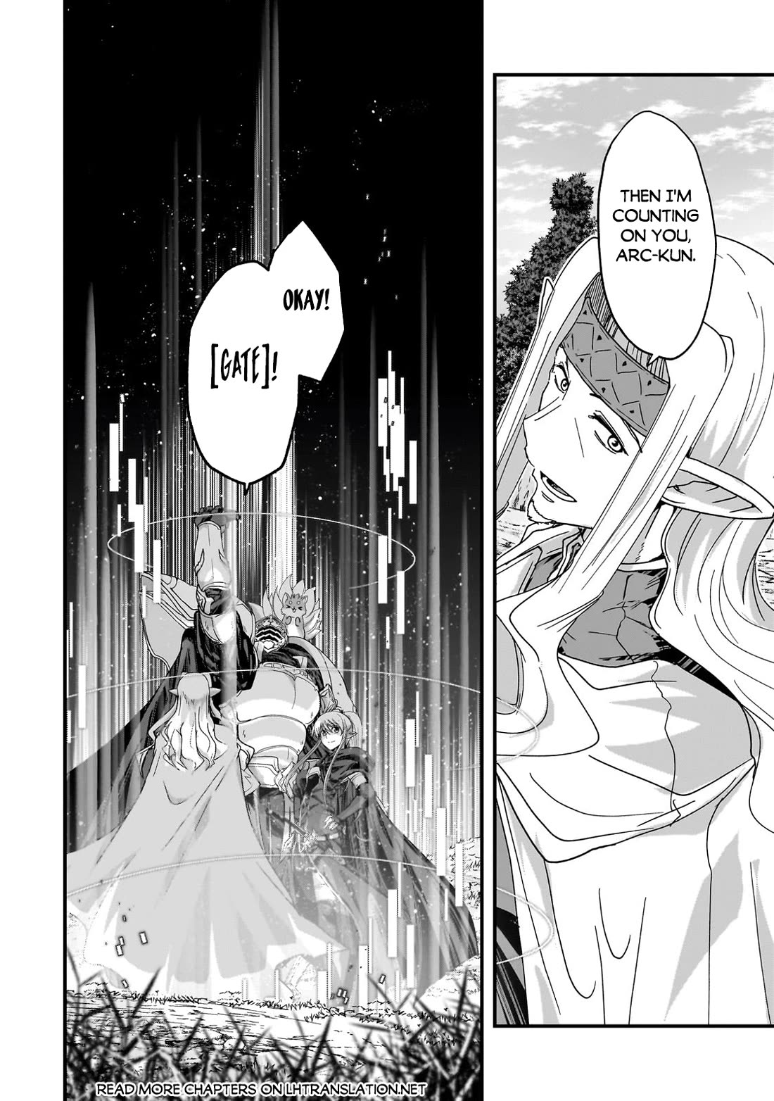 Gaikotsu Kishi-sama, Tadaima Isekai e Odekake-chuu Chapter 60 page 11 - Chapter 60
