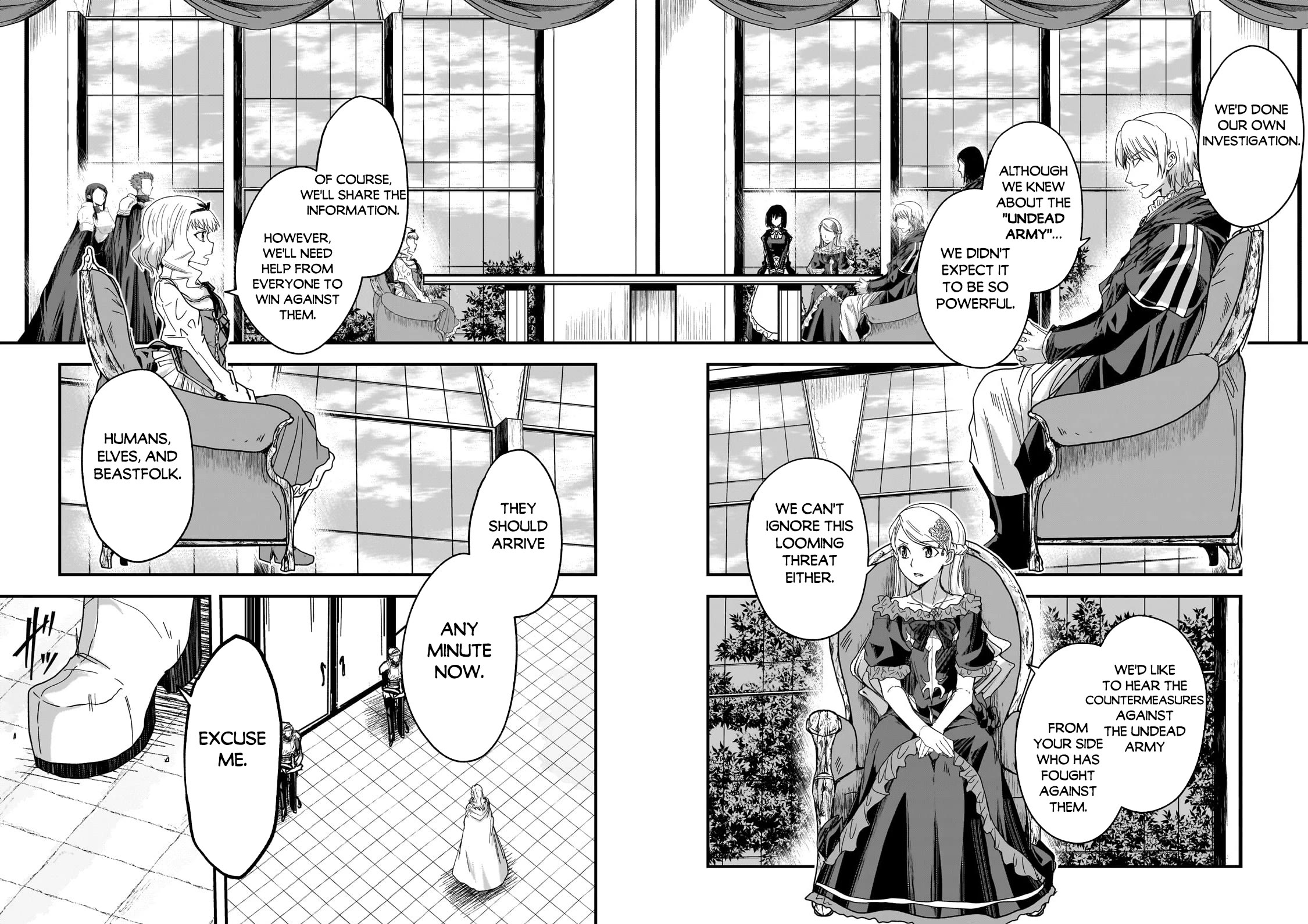 Gaikotsu Kishi-sama, Tadaima Isekai e Odekake-chuu Chapter 60 page 19 - Chapter 60