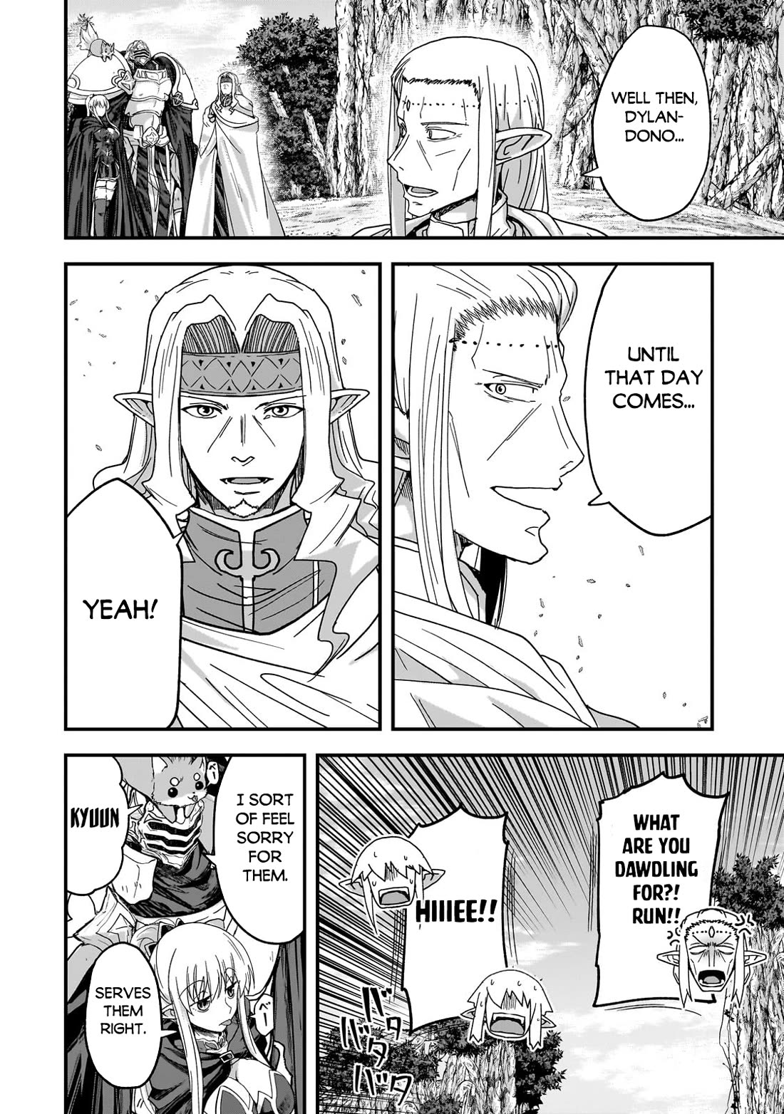 Gaikotsu Kishi-sama, Tadaima Isekai e Odekake-chuu Chapter 60 page 5 - Chapter 60