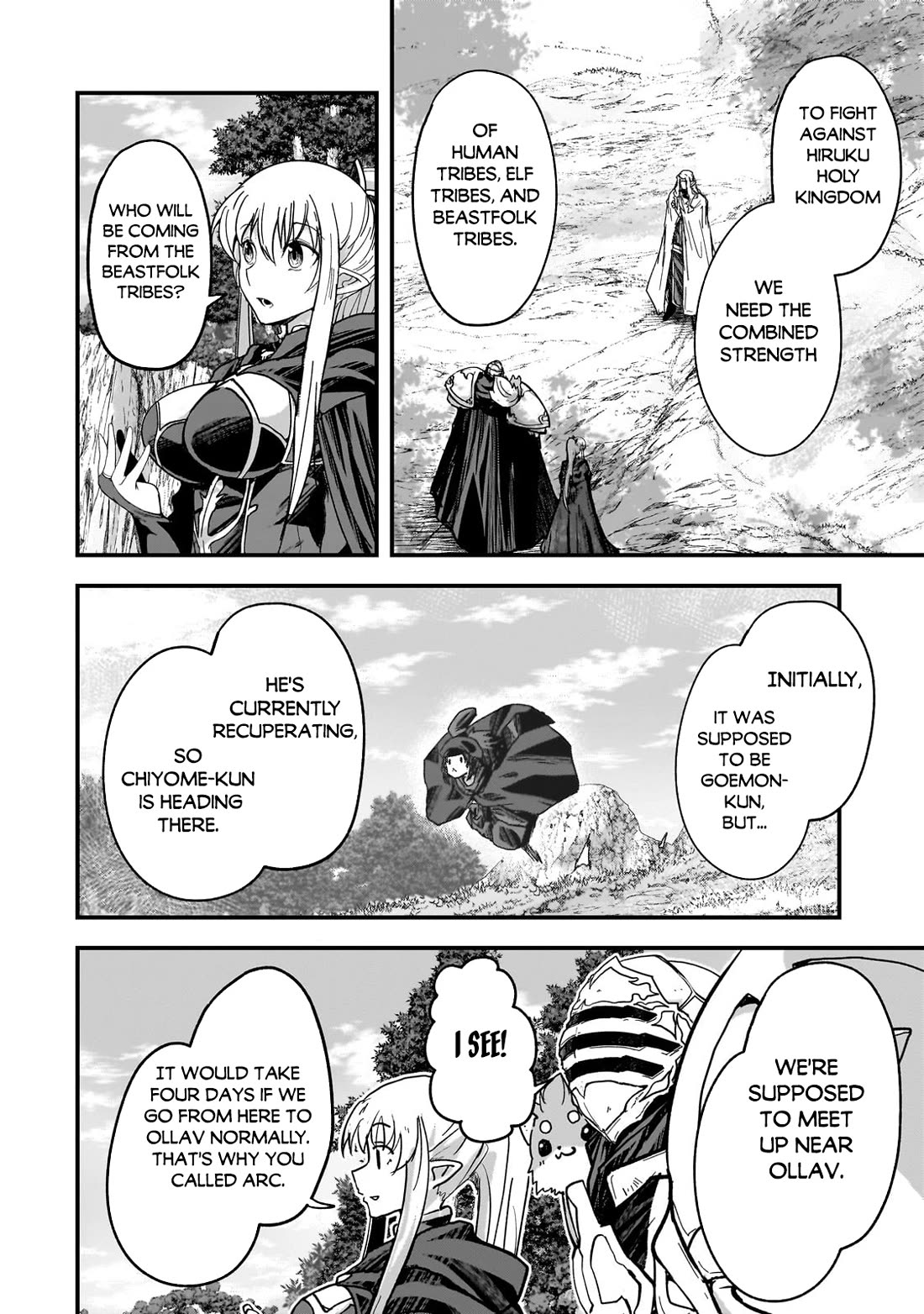 Gaikotsu Kishi-sama, Tadaima Isekai e Odekake-chuu Chapter 60 page 9 - Chapter 60