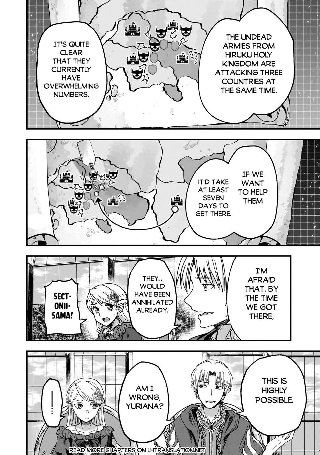 Gaikotsu Kishi-sama, Tadaima Isekai e Odekake-chuu Chapter 61 page 14 - Chapter 61