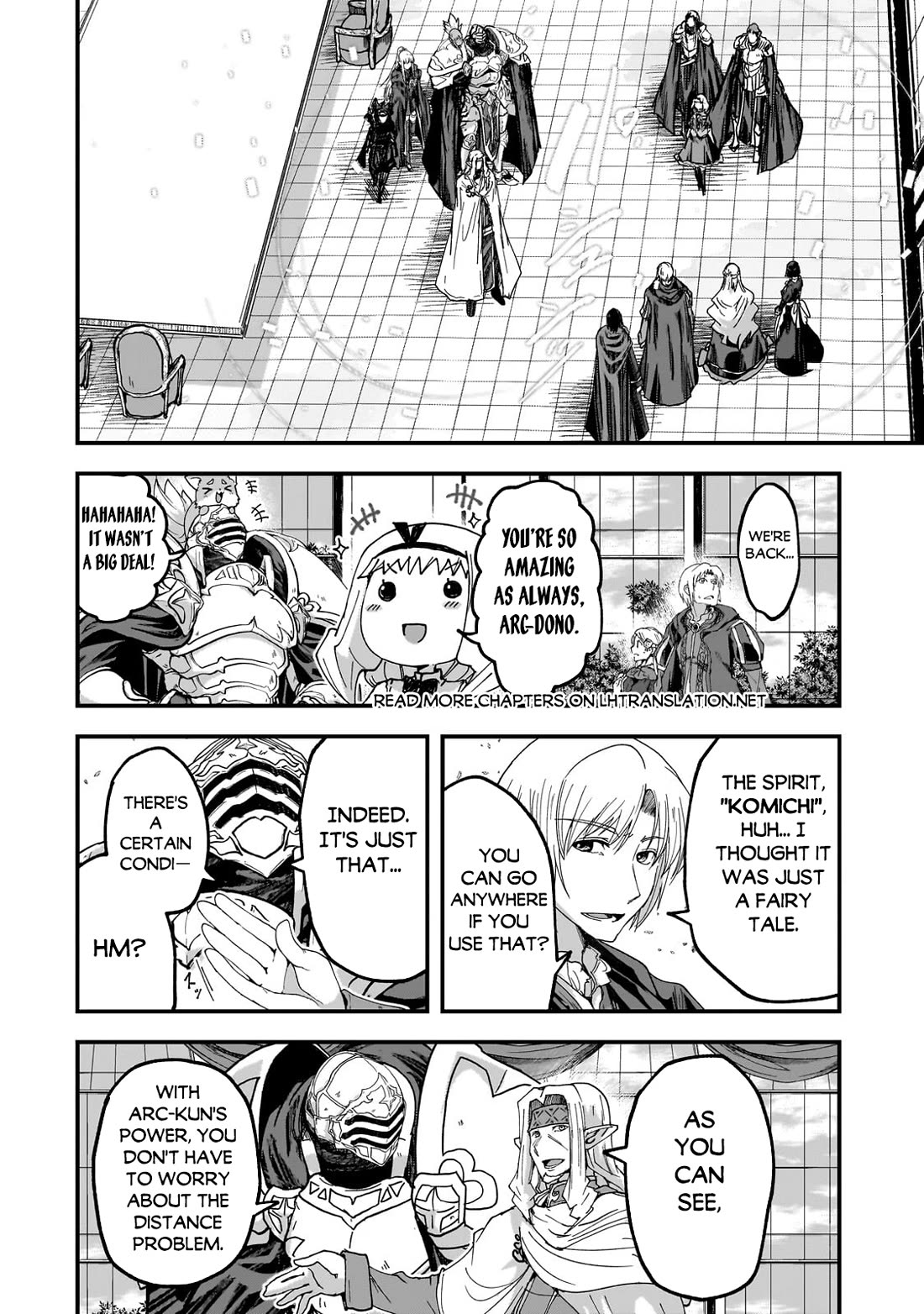 Gaikotsu Kishi-sama, Tadaima Isekai e Odekake-chuu Chapter 61 page 17 - Chapter 61