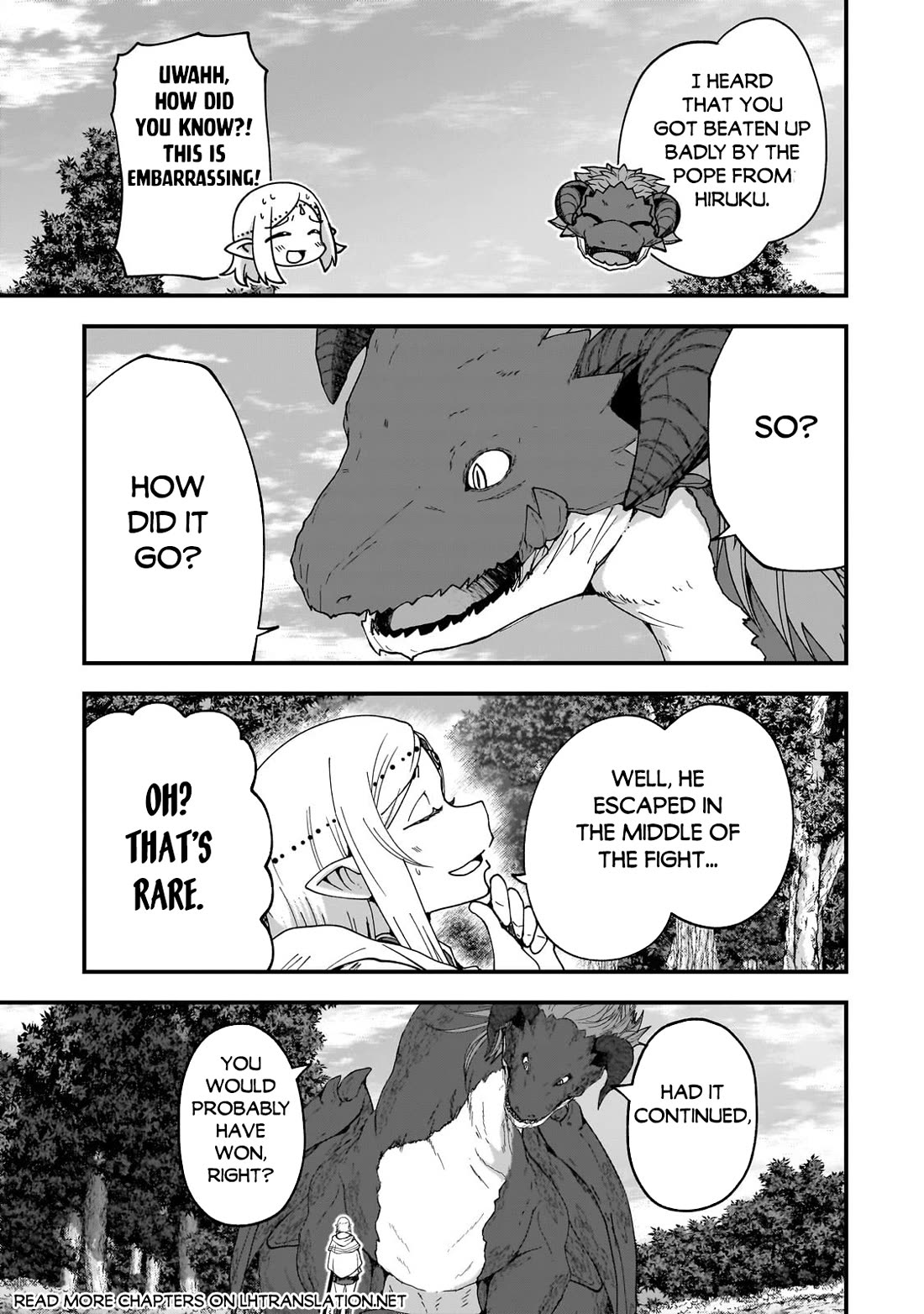 Gaikotsu Kishi-sama, Tadaima Isekai e Odekake-chuu Chapter 61 page 26 - Chapter 61