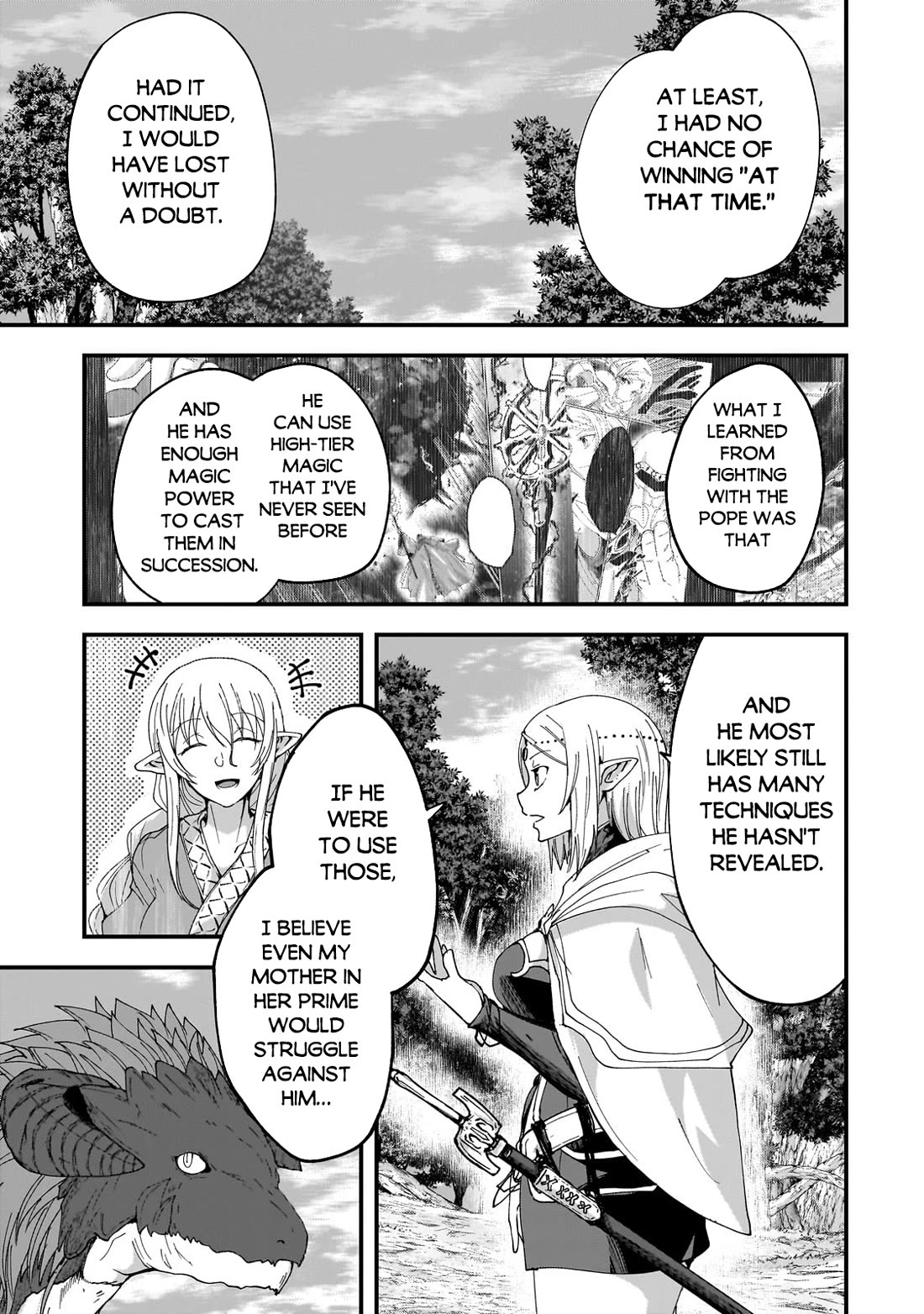 Gaikotsu Kishi-sama, Tadaima Isekai e Odekake-chuu Chapter 61 page 28 - Chapter 61
