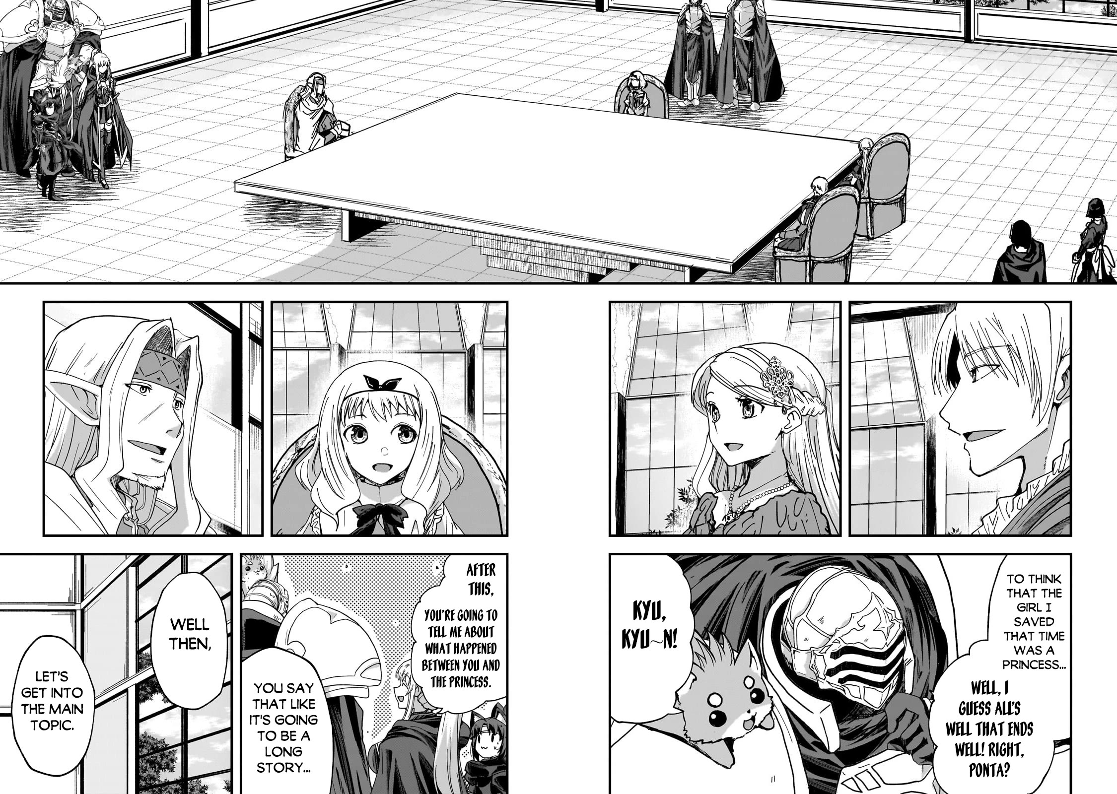 Gaikotsu Kishi-sama, Tadaima Isekai e Odekake-chuu Chapter 61 page 5 - Chapter 61