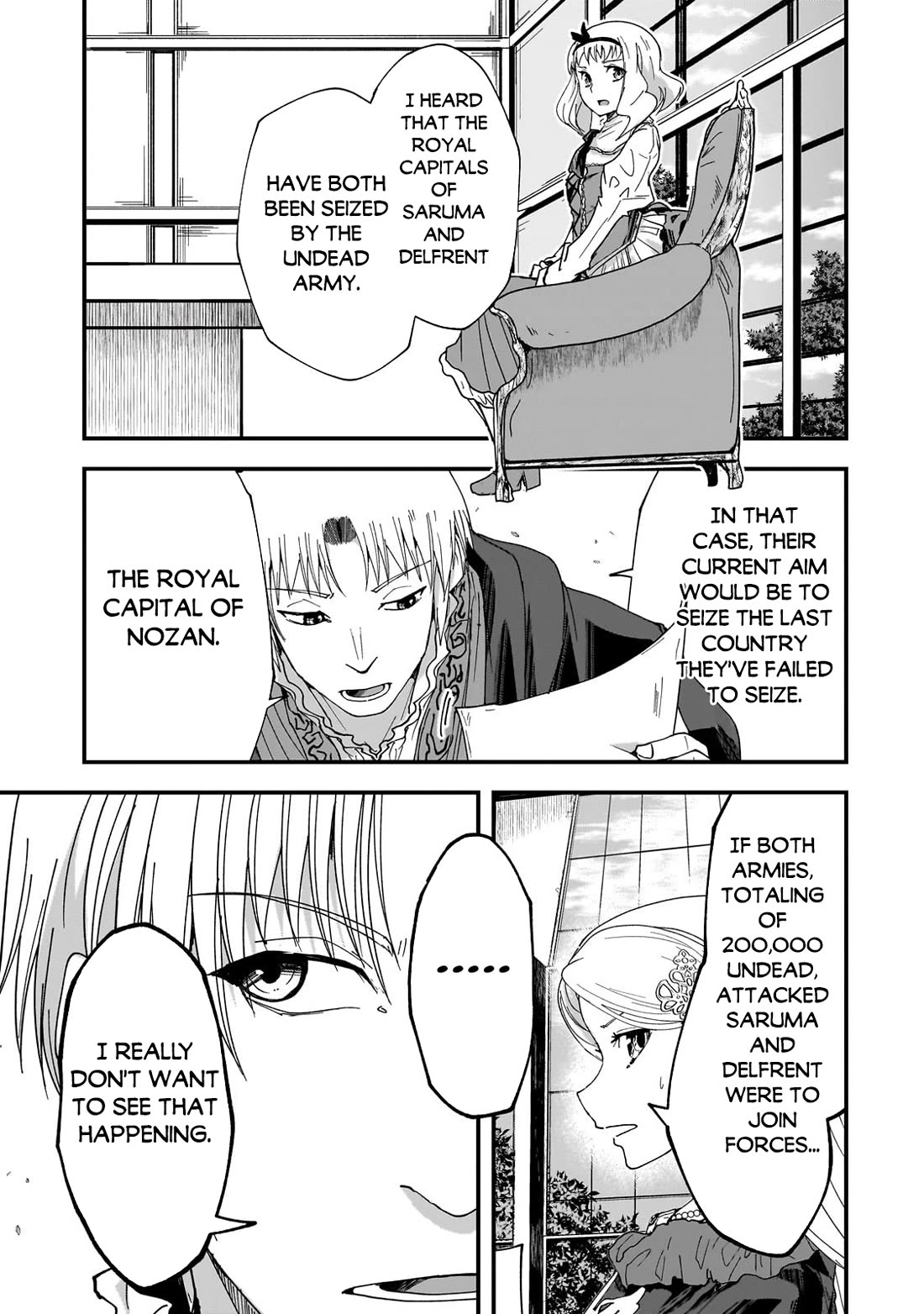 Gaikotsu Kishi-sama, Tadaima Isekai e Odekake-chuu Chapter 61 page 7 - Chapter 61