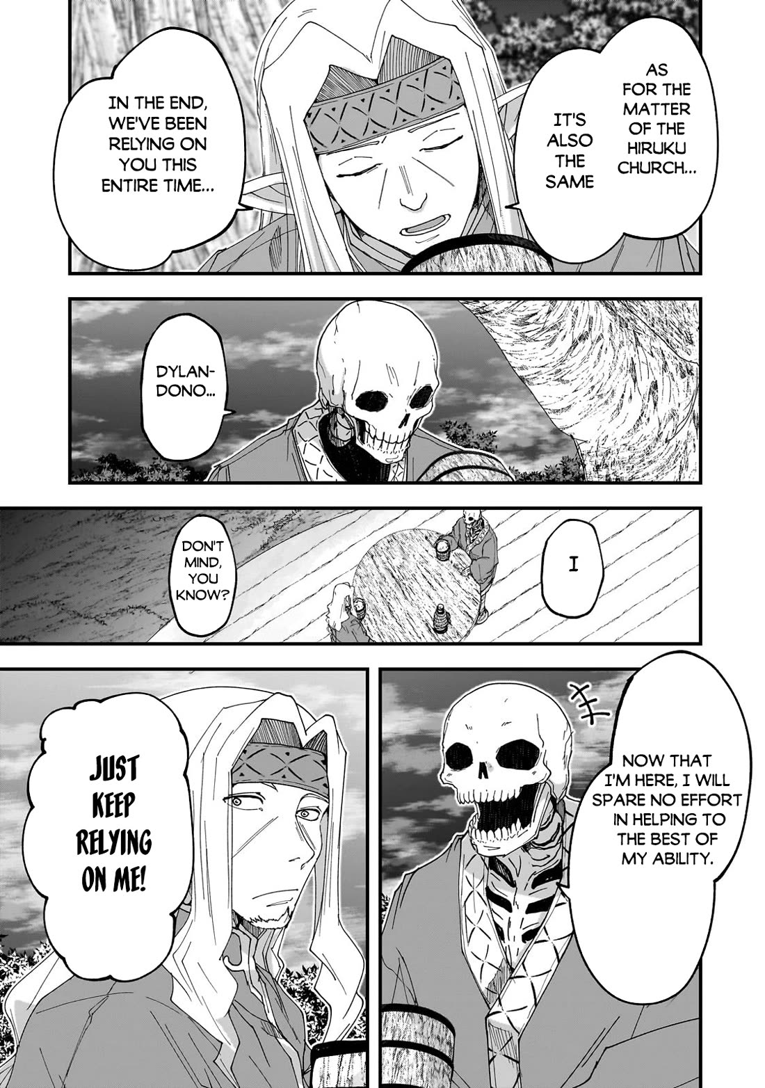 Gaikotsu Kishi-sama, Tadaima Isekai e Odekake-chuu Chapter 62 page 10 - Chapter 62