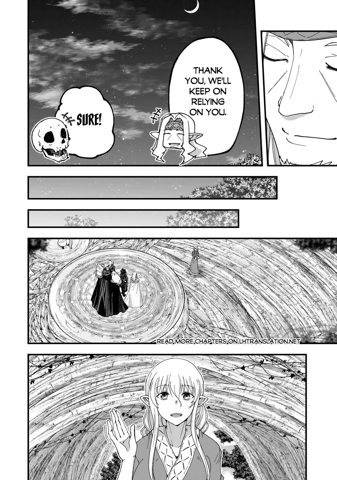 Gaikotsu Kishi-sama, Tadaima Isekai e Odekake-chuu Chapter 62 page 11 - Chapter 62
