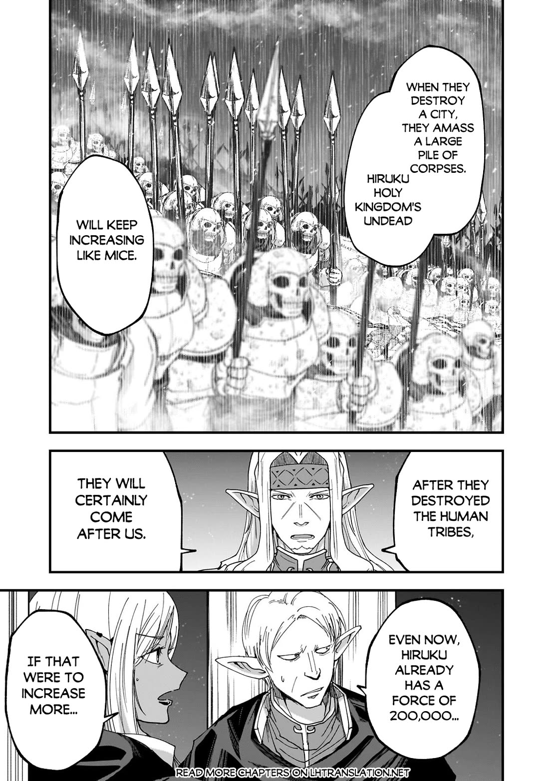 Gaikotsu Kishi-sama, Tadaima Isekai e Odekake-chuu Chapter 62 page 18 - Chapter 62