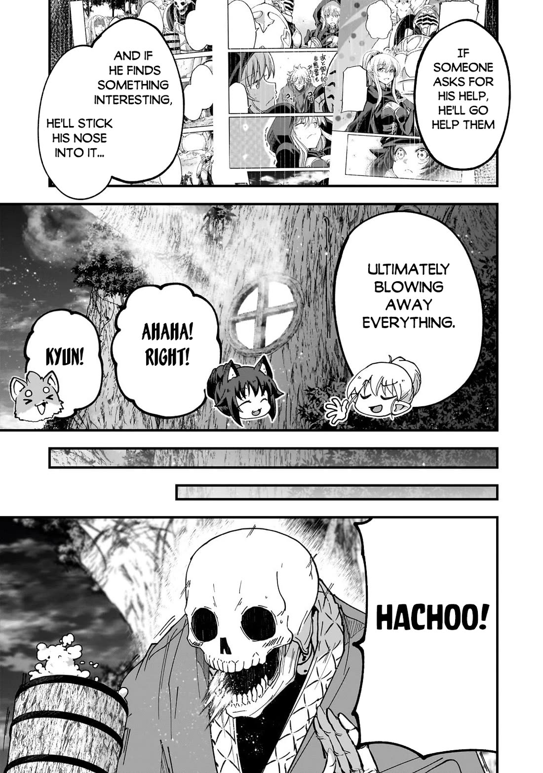 Gaikotsu Kishi-sama, Tadaima Isekai e Odekake-chuu Chapter 62 page 8 - Chapter 62