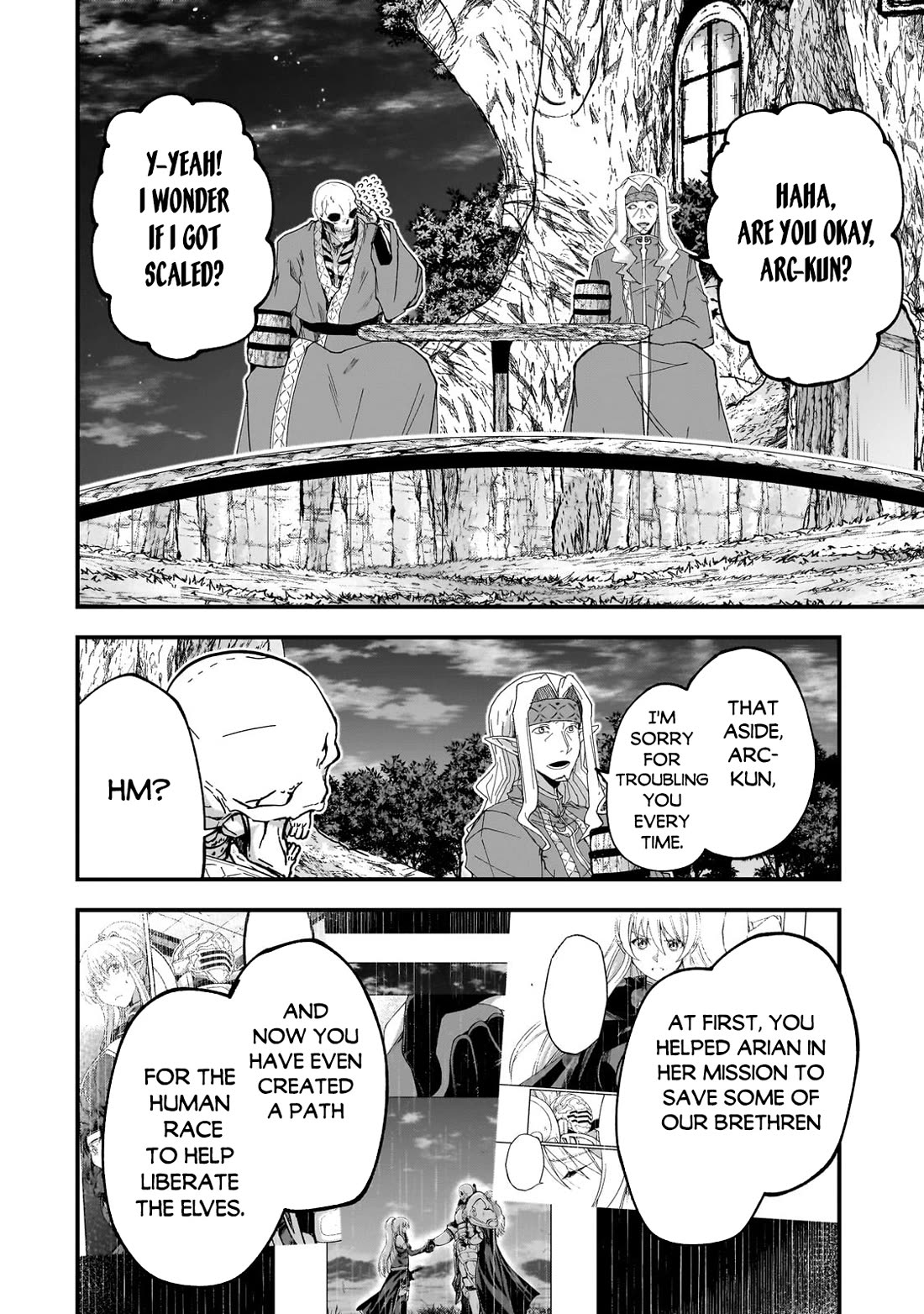 Gaikotsu Kishi-sama, Tadaima Isekai e Odekake-chuu Chapter 62 page 9 - Chapter 62