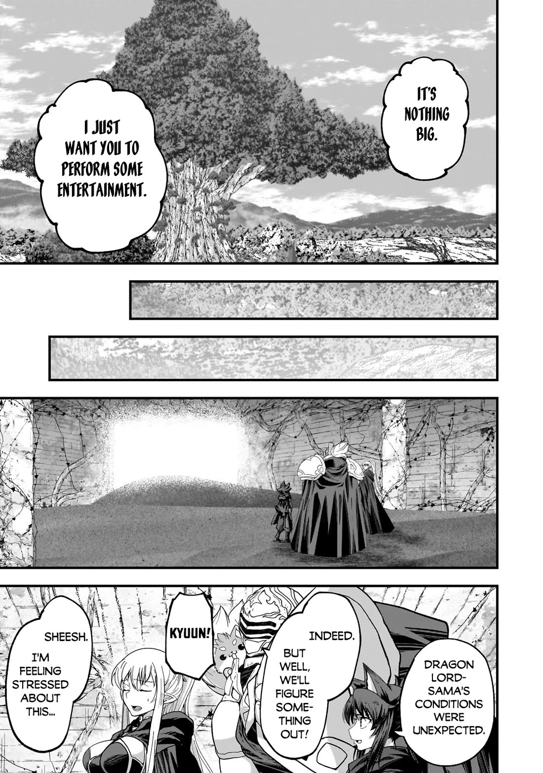 Gaikotsu Kishi-sama, Tadaima Isekai e Odekake-chuu Chapter 63 page 10 - Chapter 63