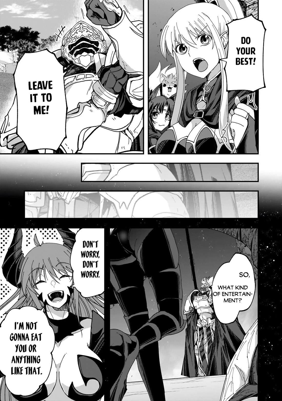 Gaikotsu Kishi-sama, Tadaima Isekai e Odekake-chuu Chapter 63 page 13 - Chapter 63