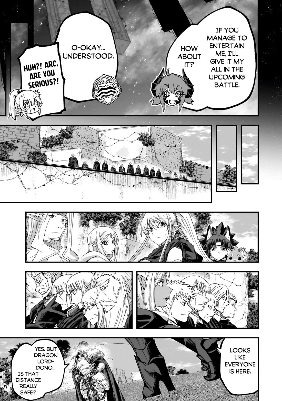 Gaikotsu Kishi-sama, Tadaima Isekai e Odekake-chuu Chapter 63 page 15 - Chapter 63