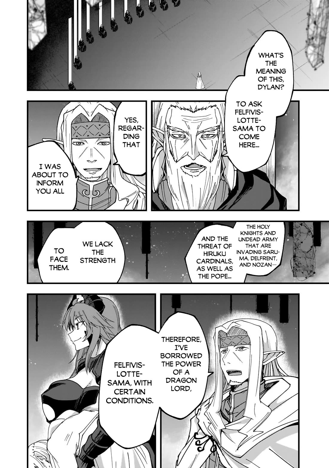 Gaikotsu Kishi-sama, Tadaima Isekai e Odekake-chuu Chapter 63 page 5 - Chapter 63