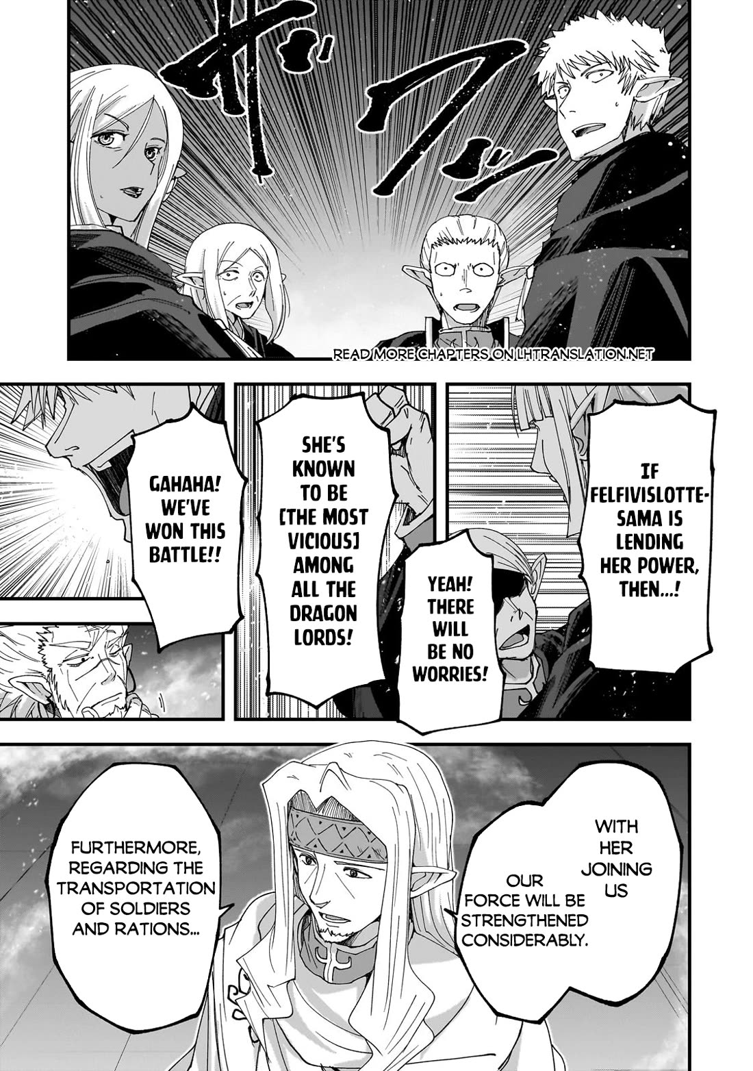 Gaikotsu Kishi-sama, Tadaima Isekai e Odekake-chuu Chapter 63 page 6 - Chapter 63