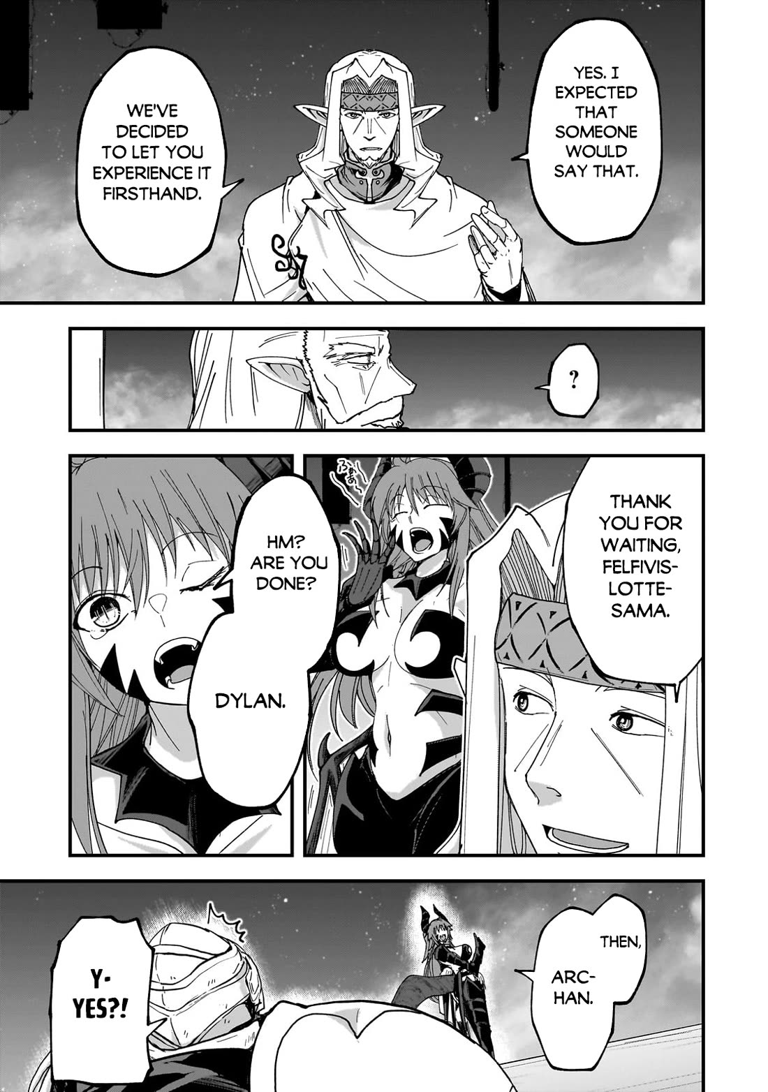 Gaikotsu Kishi-sama, Tadaima Isekai e Odekake-chuu Chapter 63 page 8 - Chapter 63
