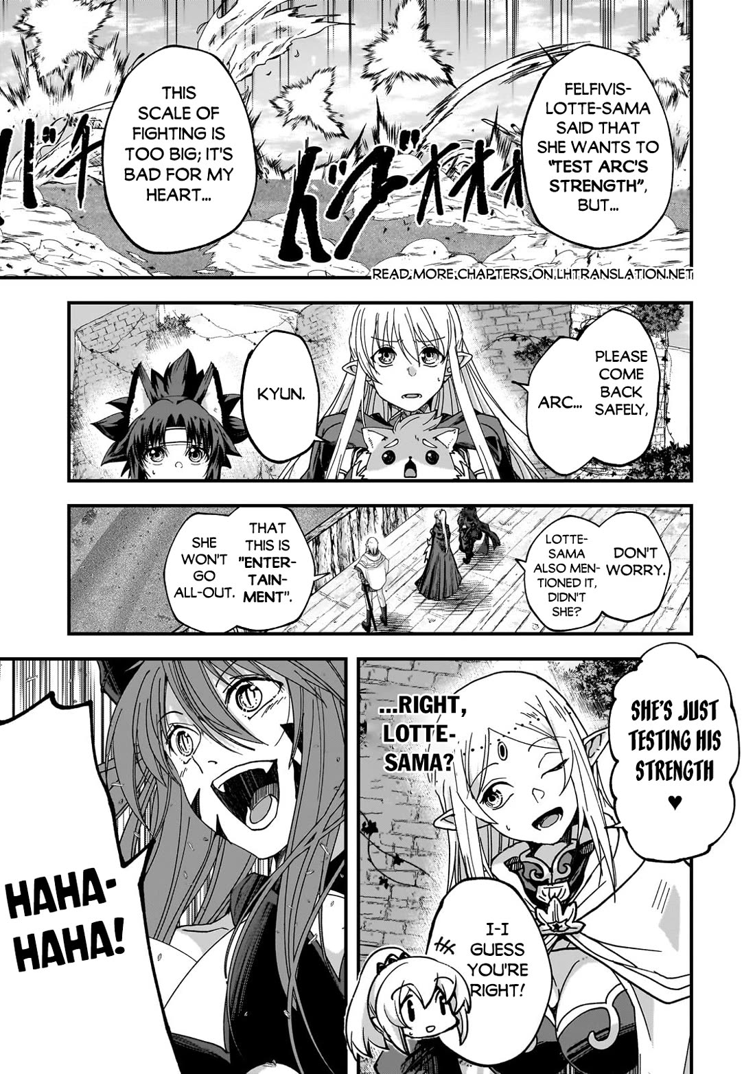 Gaikotsu Kishi-sama, Tadaima Isekai e Odekake-chuu Chapter 64 page 19 - Chapter 64