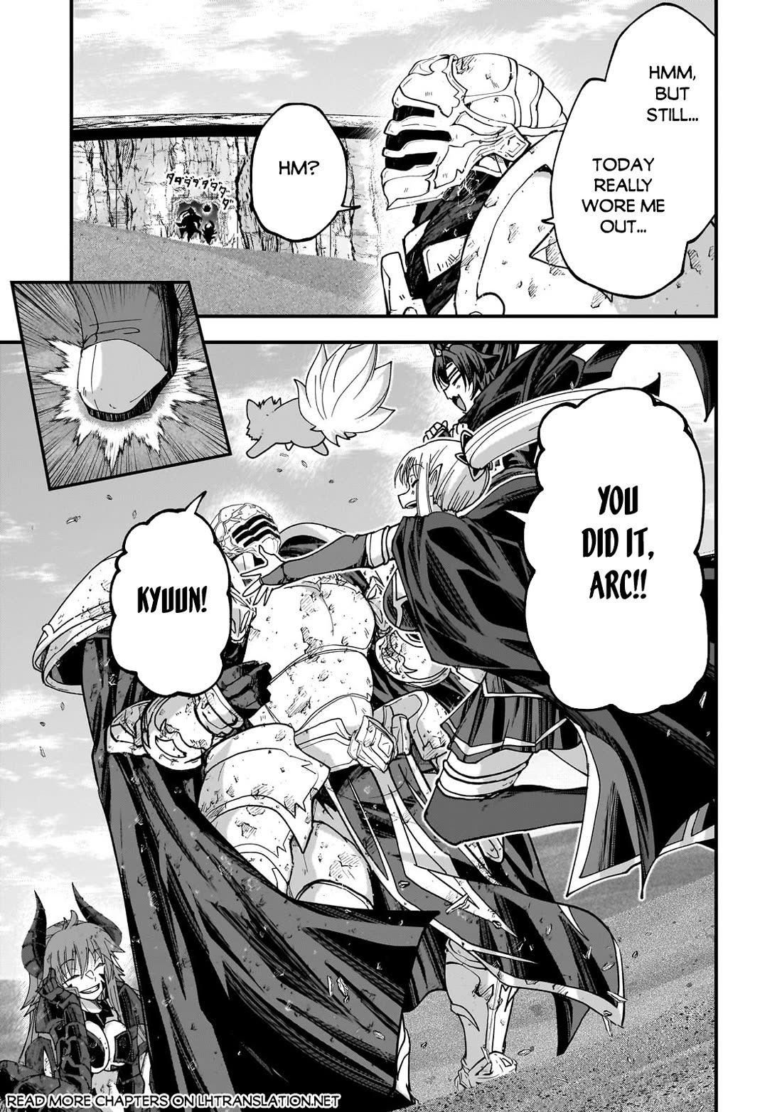 Gaikotsu Kishi-sama, Tadaima Isekai e Odekake-chuu Chapter 66 page 11 - Chapter 66