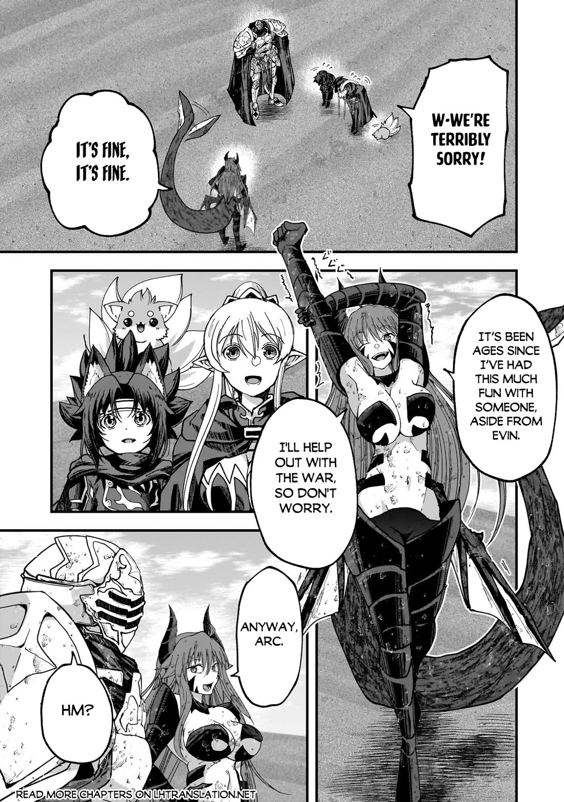 Gaikotsu Kishi-sama, Tadaima Isekai e Odekake-chuu Chapter 66 page 13 - Chapter 66