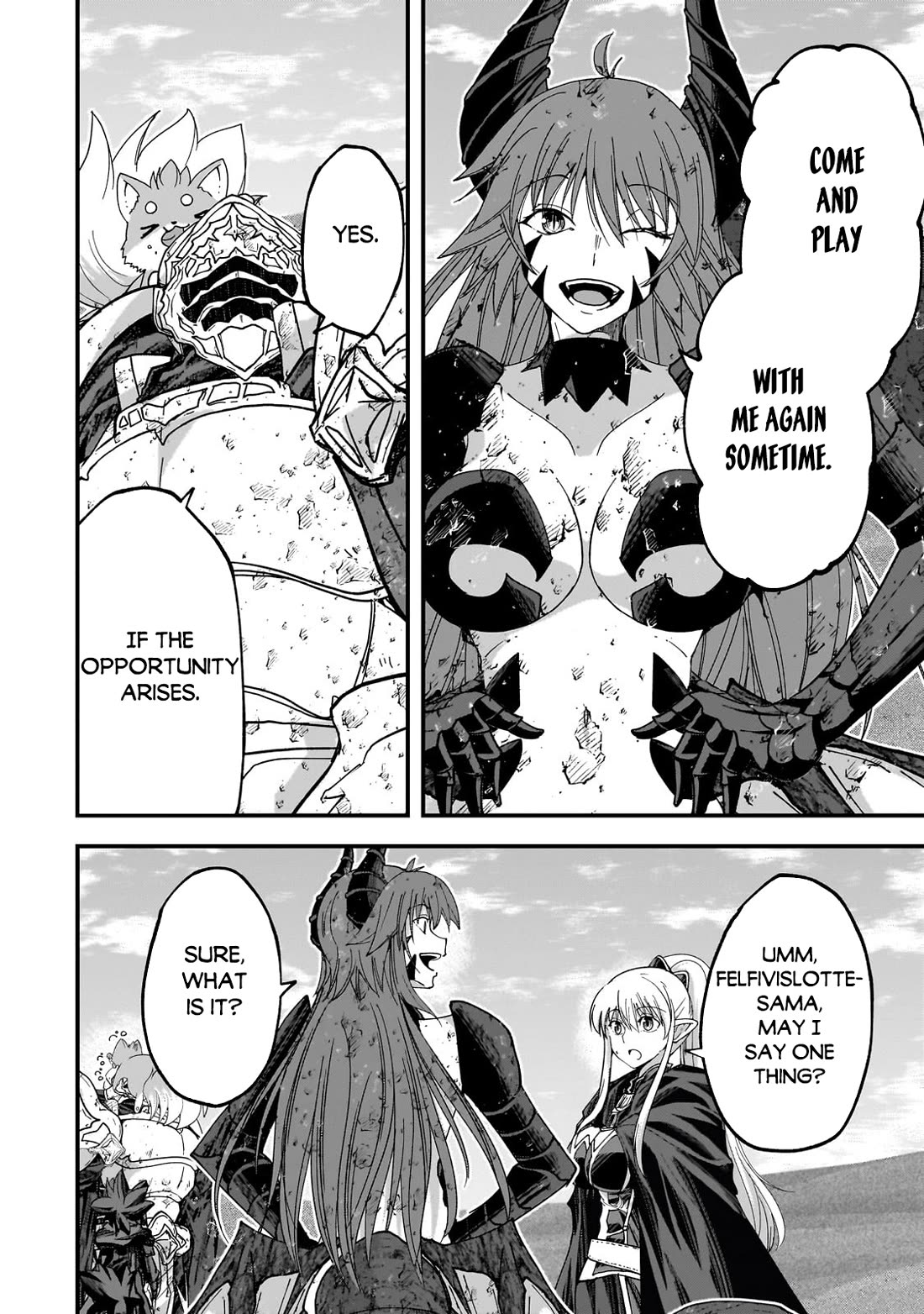 Gaikotsu Kishi-sama, Tadaima Isekai e Odekake-chuu Chapter 66 page 14 - Chapter 66