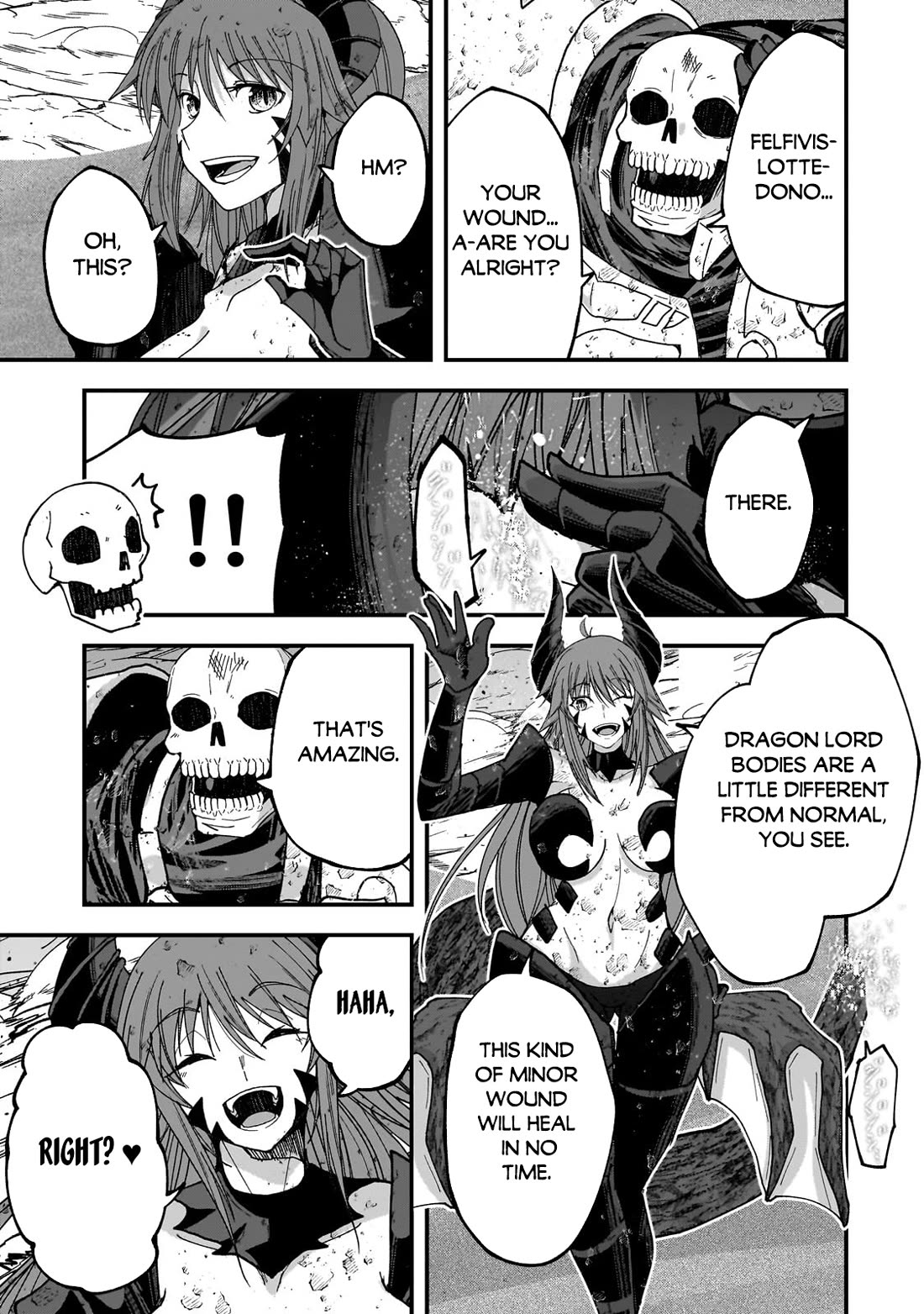 Gaikotsu Kishi-sama, Tadaima Isekai e Odekake-chuu Chapter 66 page 4 - Chapter 66