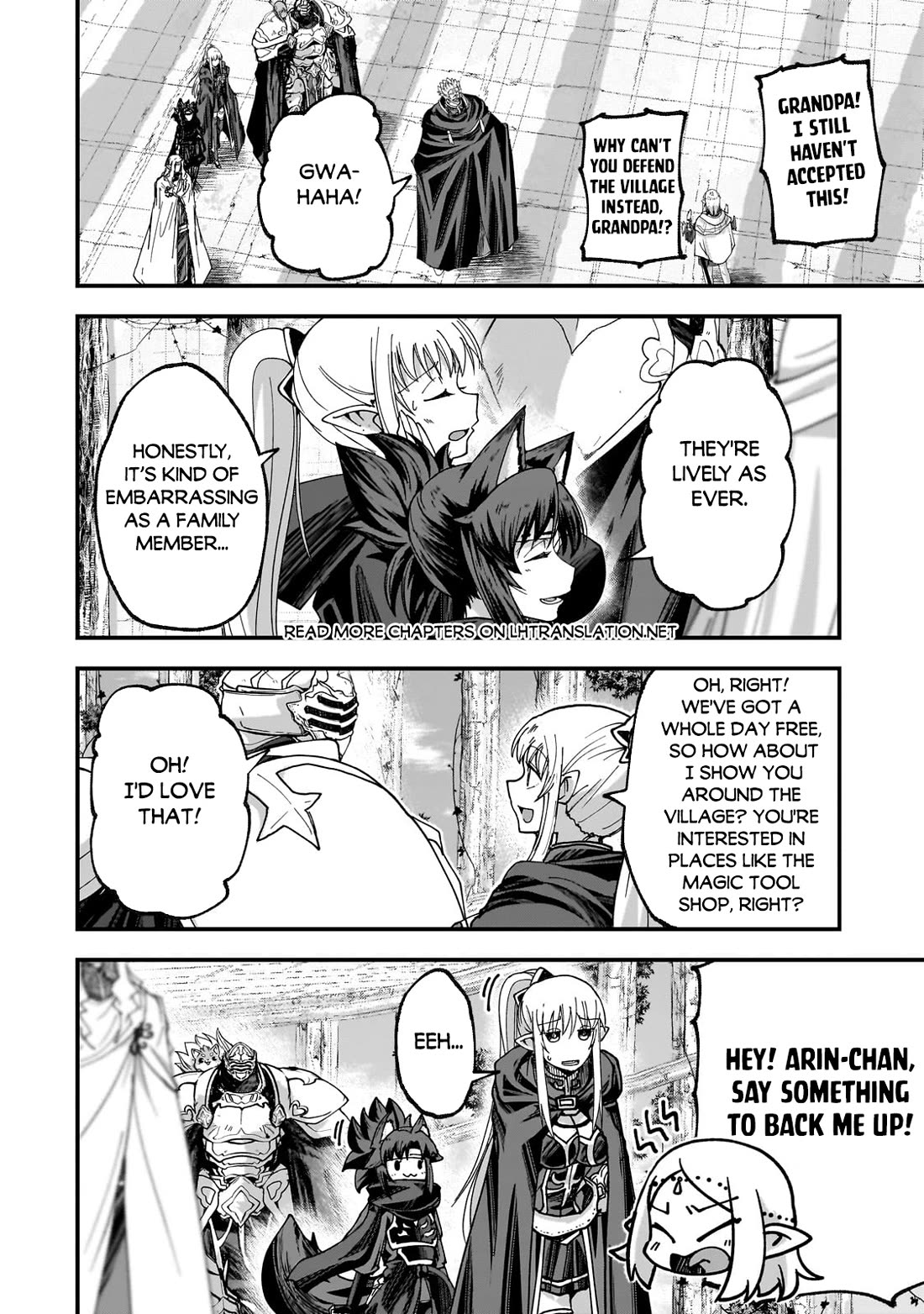 Gaikotsu Kishi-sama, Tadaima Isekai e Odekake-chuu Chapter 67 page 15 - Chapter 67