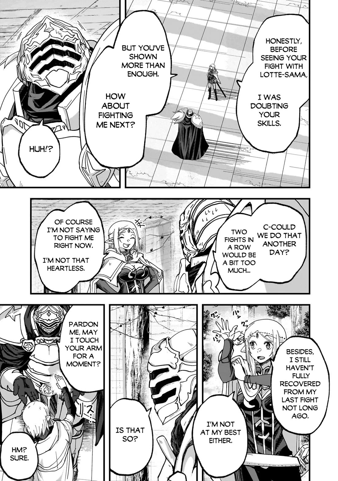 Gaikotsu Kishi-sama, Tadaima Isekai e Odekake-chuu Chapter 67 page 4 - Chapter 67