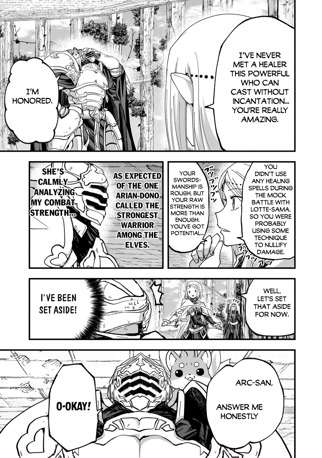 Gaikotsu Kishi-sama, Tadaima Isekai e Odekake-chuu Chapter 67 page 6 - Chapter 67