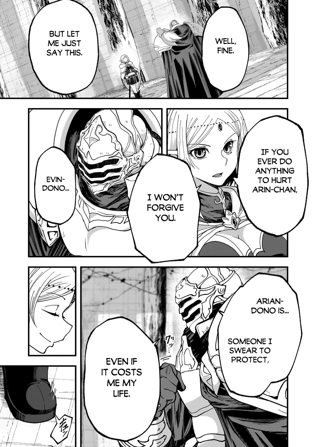 Gaikotsu Kishi-sama, Tadaima Isekai e Odekake-chuu Chapter 67 page 8 - Chapter 67