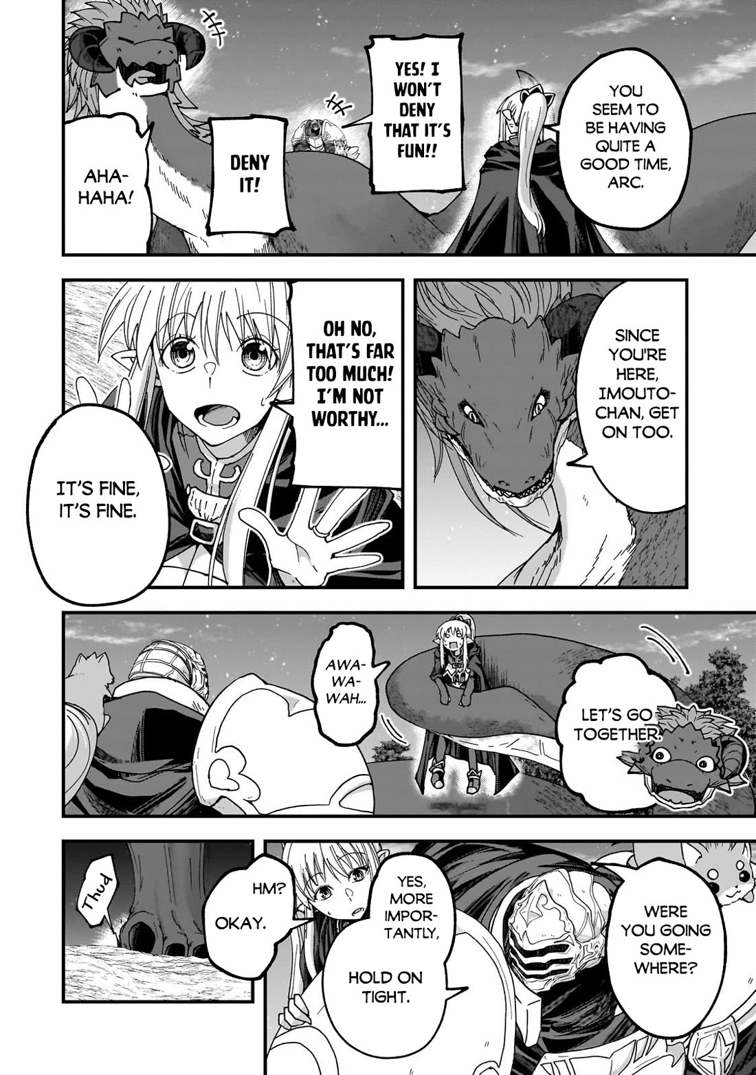 Gaikotsu Kishi-sama, Tadaima Isekai e Odekake-chuu Chapter 68 page 10 - Chapter 68