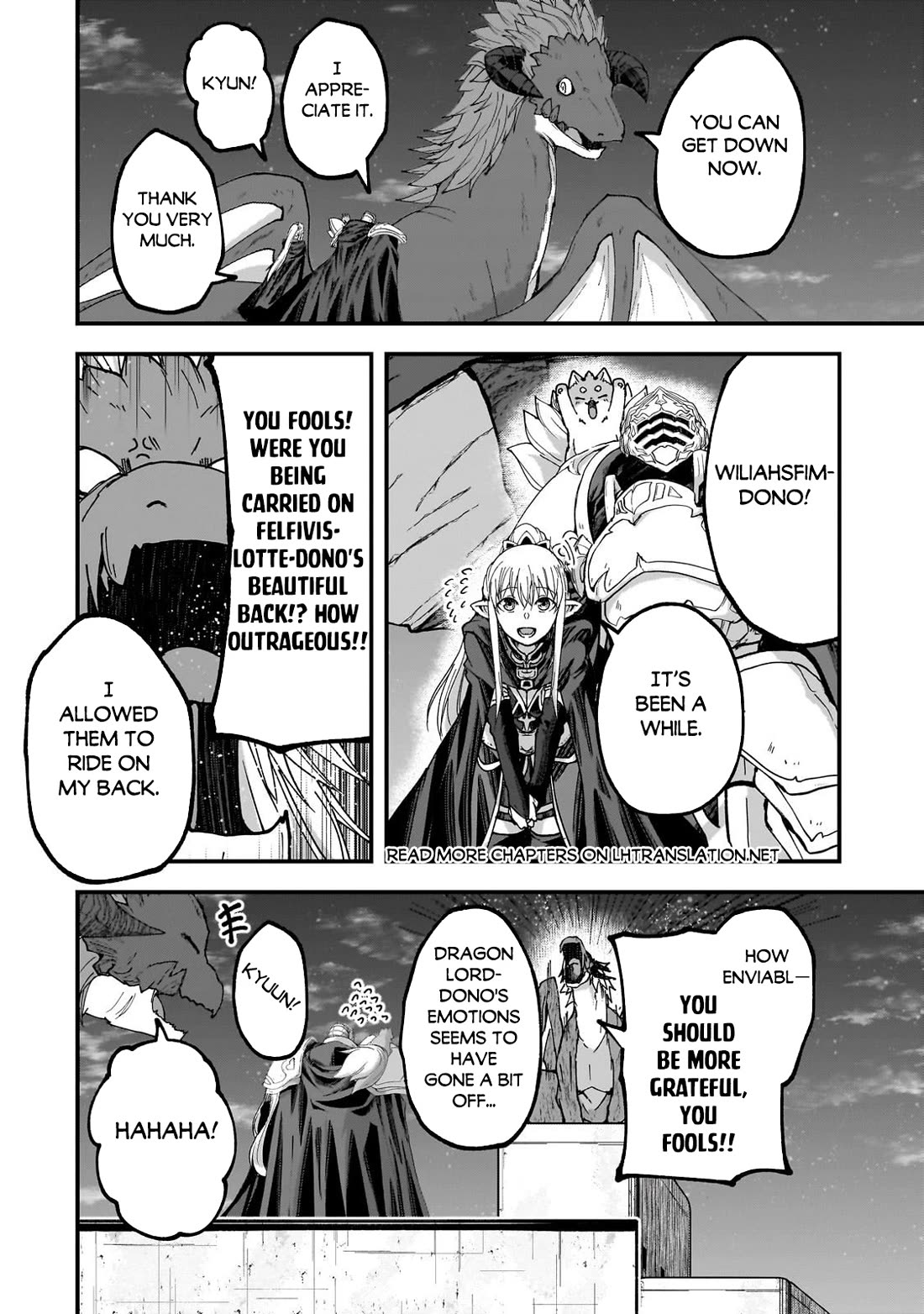 Gaikotsu Kishi-sama, Tadaima Isekai e Odekake-chuu Chapter 68 page 16 - Chapter 68
