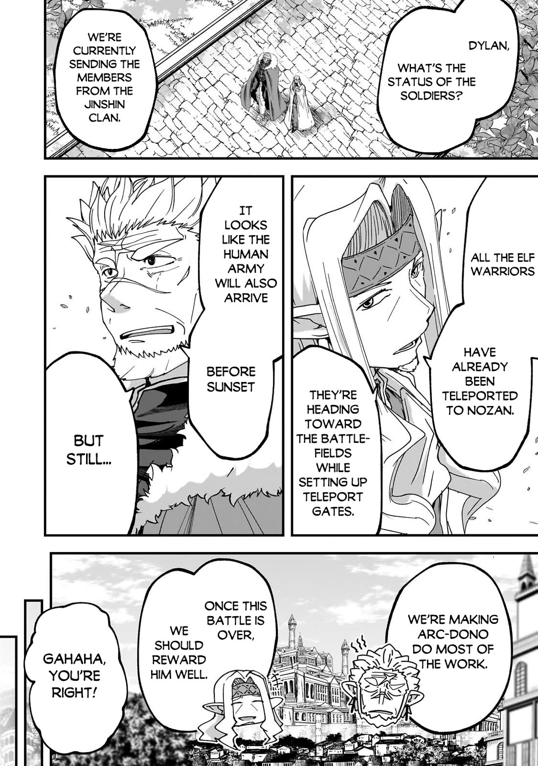 Gaikotsu Kishi-sama, Tadaima Isekai e Odekake-chuu Chapter 69 page 11 - Chapter 69
