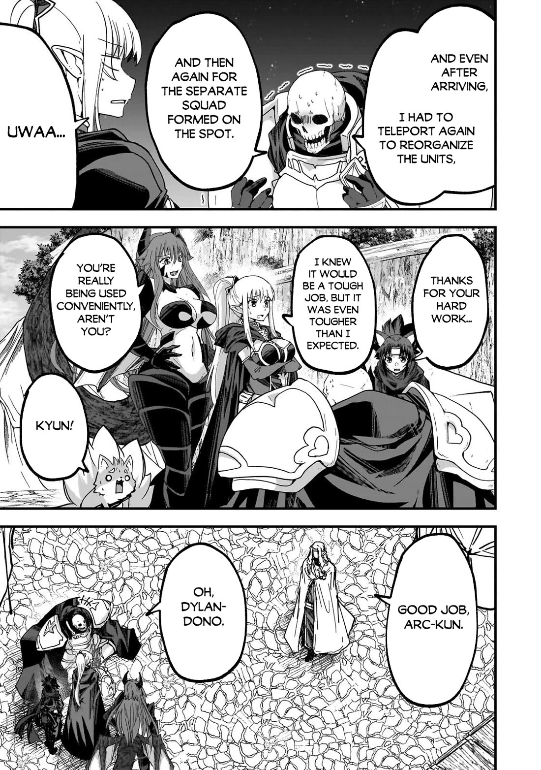 Gaikotsu Kishi-sama, Tadaima Isekai e Odekake-chuu Chapter 69 page 16 - Chapter 69