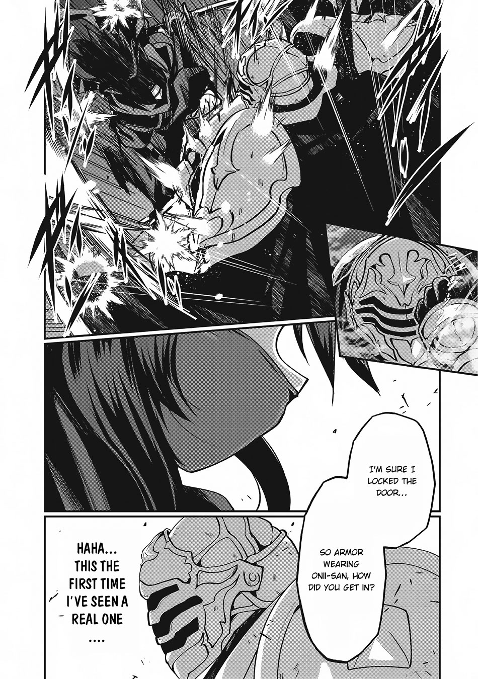 Gaikotsu Kishi-sama, Tadaima Isekai e Odekake-chuu Chapter 7 page 17 - Chapter 7