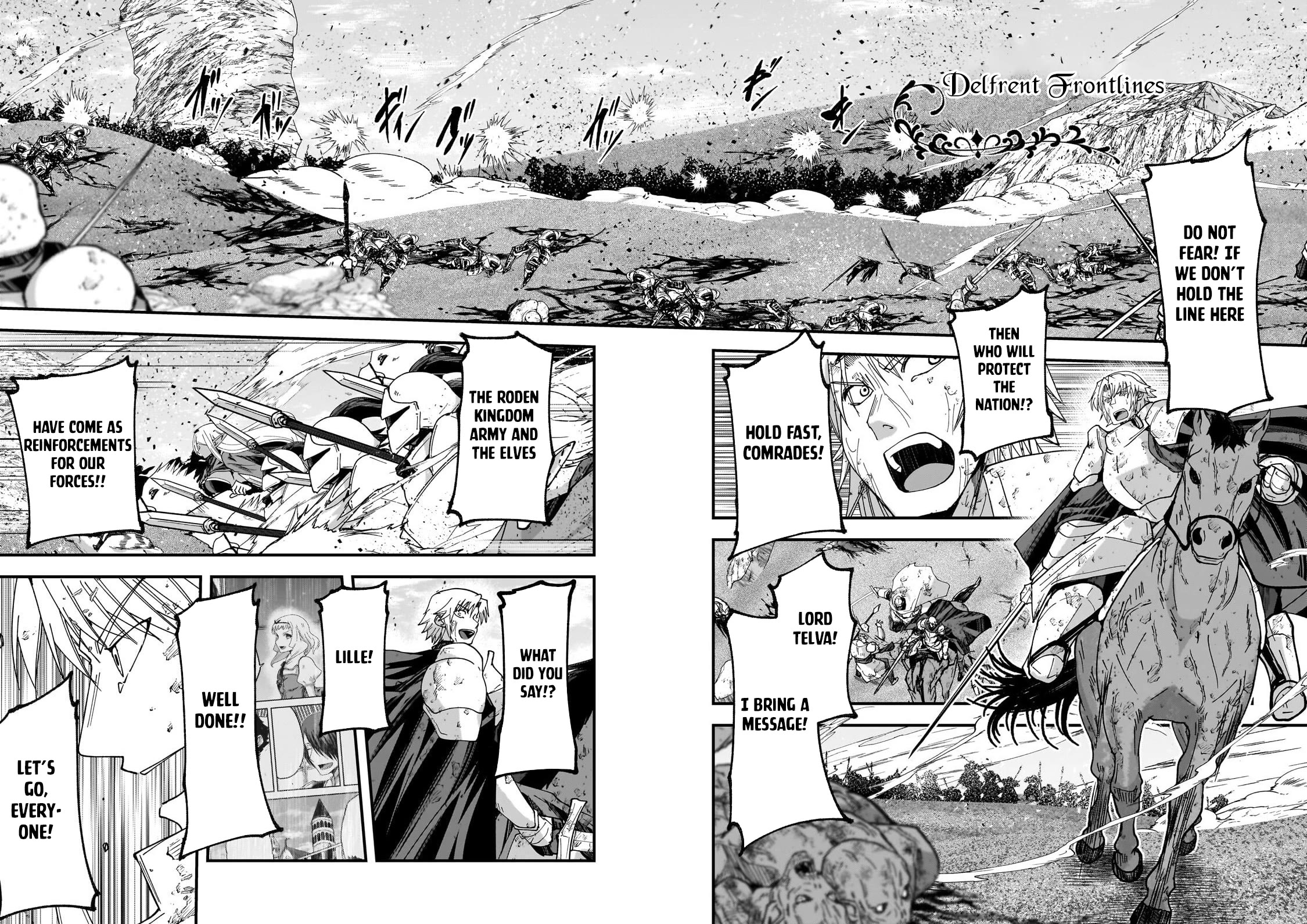 Gaikotsu Kishi-sama, Tadaima Isekai e Odekake-chuu Chapter 70 page 6 - Chapter 70