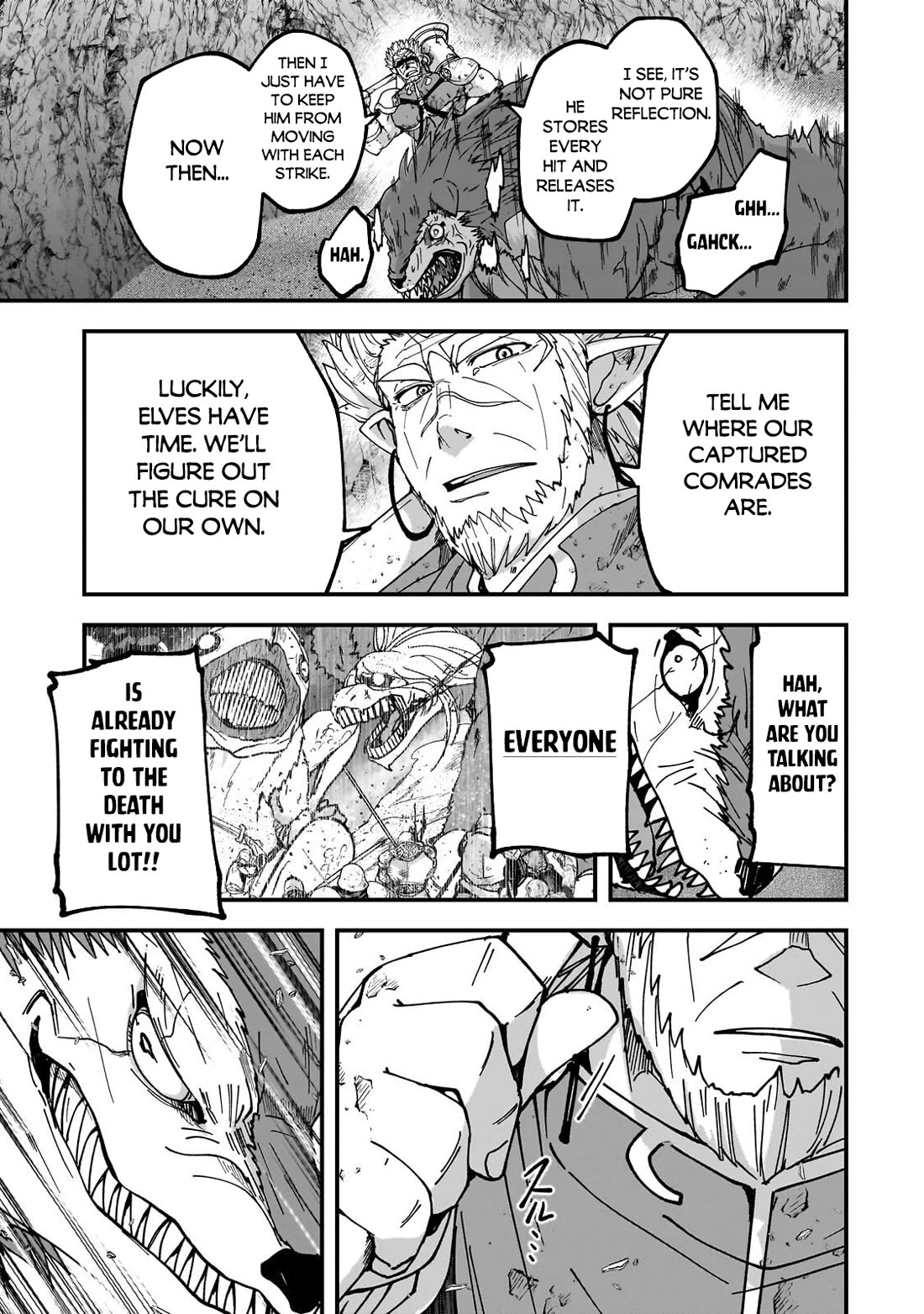 Gaikotsu Kishi-sama, Tadaima Isekai e Odekake-chuu Chapter 71 page 8 - Chapter 71