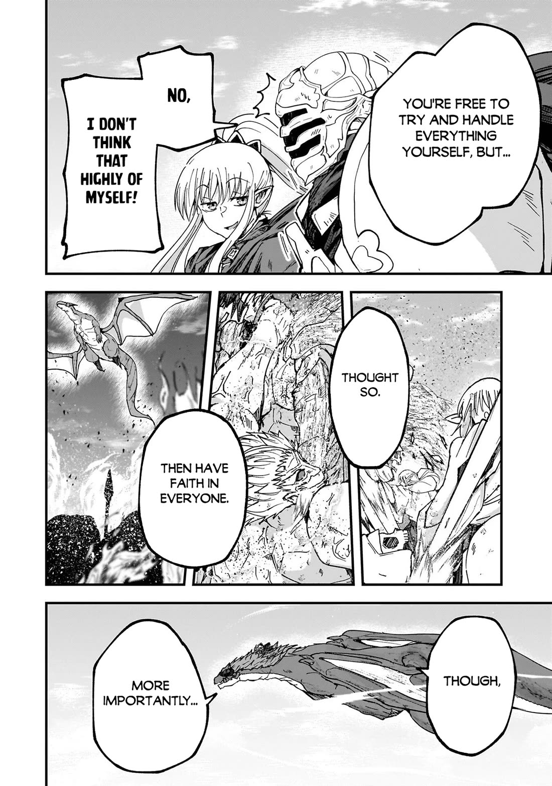 Gaikotsu Kishi-sama, Tadaima Isekai e Odekake-chuu Chapter 72 page 6 - Chapter 72