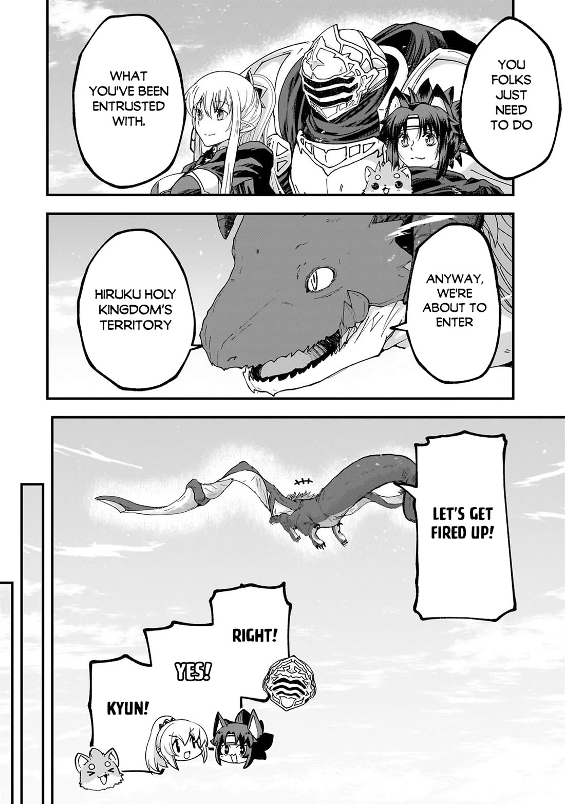 Gaikotsu Kishi-sama, Tadaima Isekai e Odekake-chuu Chapter 72 page 8 - Chapter 72