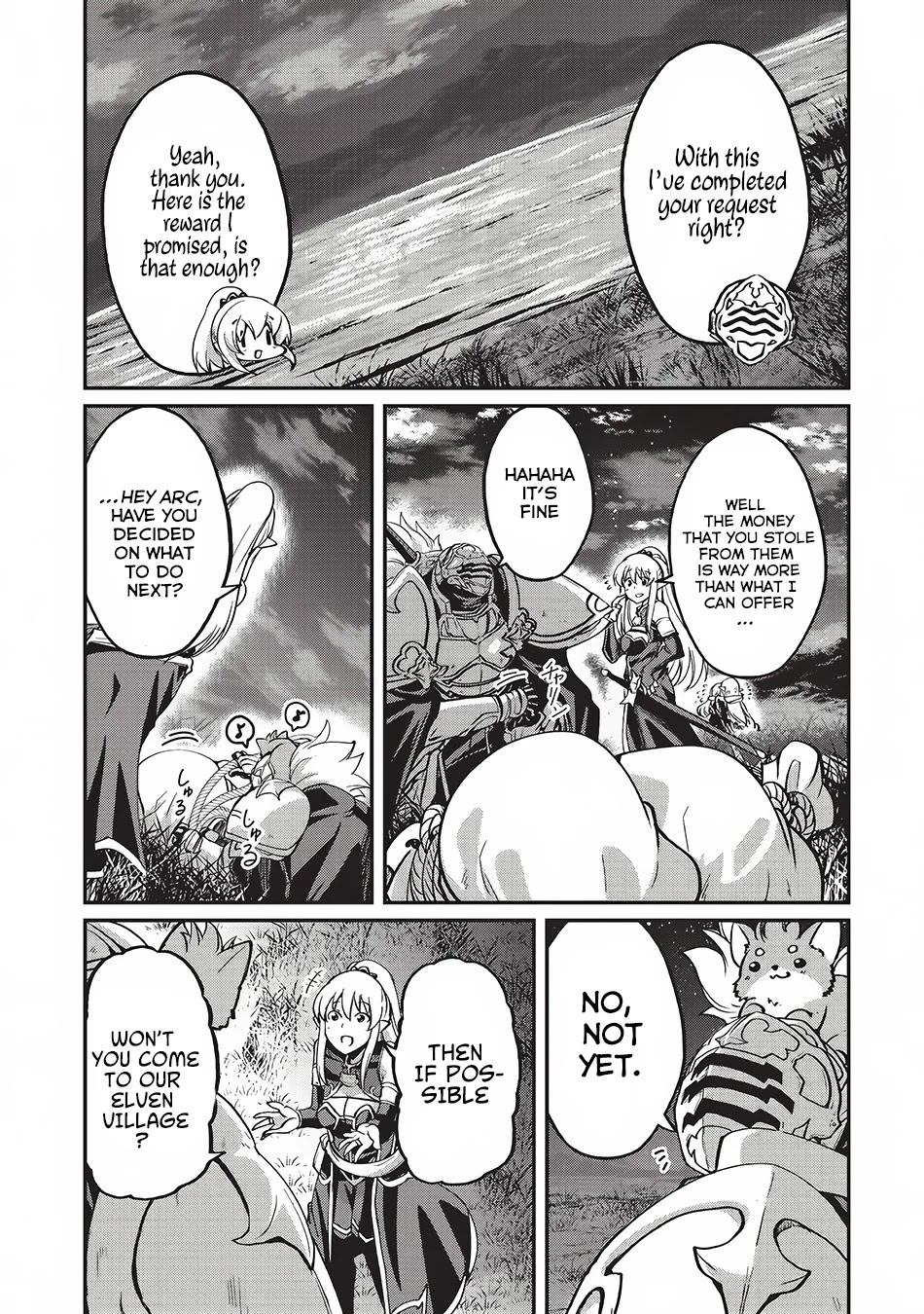 Gaikotsu Kishi-sama, Tadaima Isekai e Odekake-chuu Chapter 8 page 18 - Chapter 8
