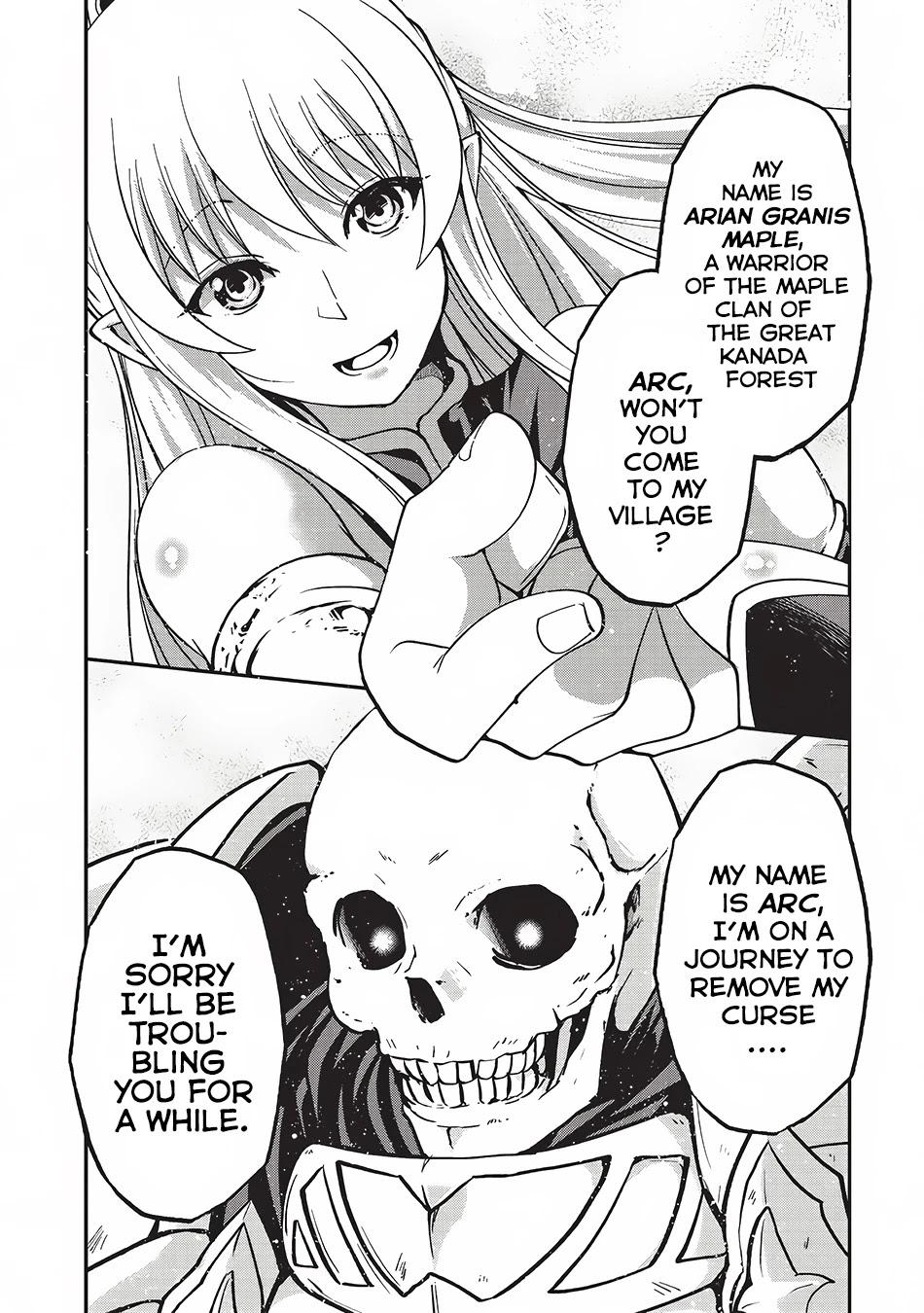 Gaikotsu Kishi-sama, Tadaima Isekai e Odekake-chuu Chapter 8 page 26 - Chapter 8